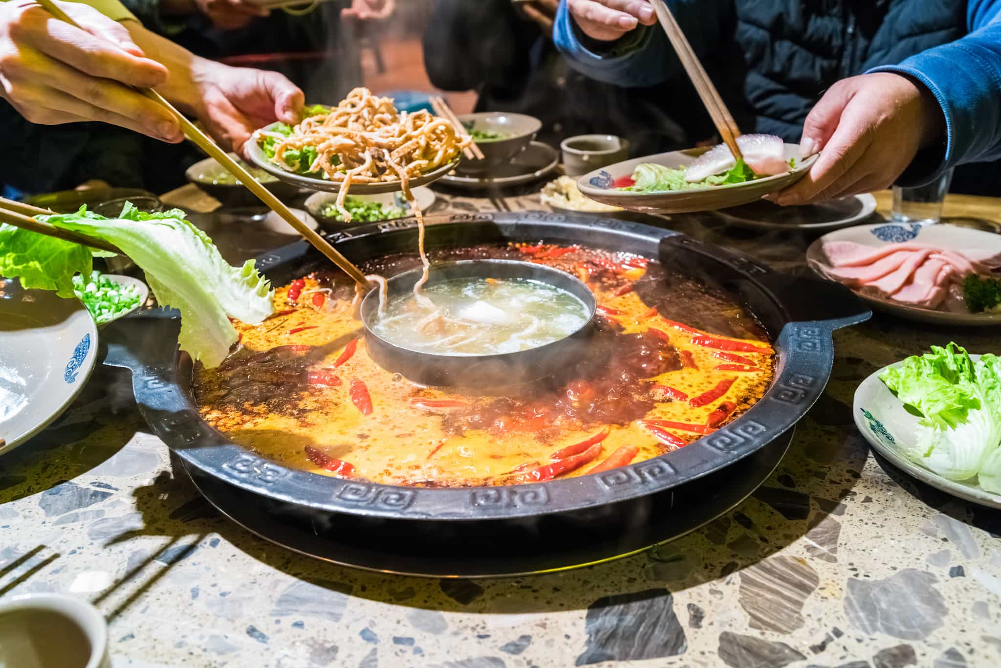 Chinise hot pot. Photo: shutterstock 624385103