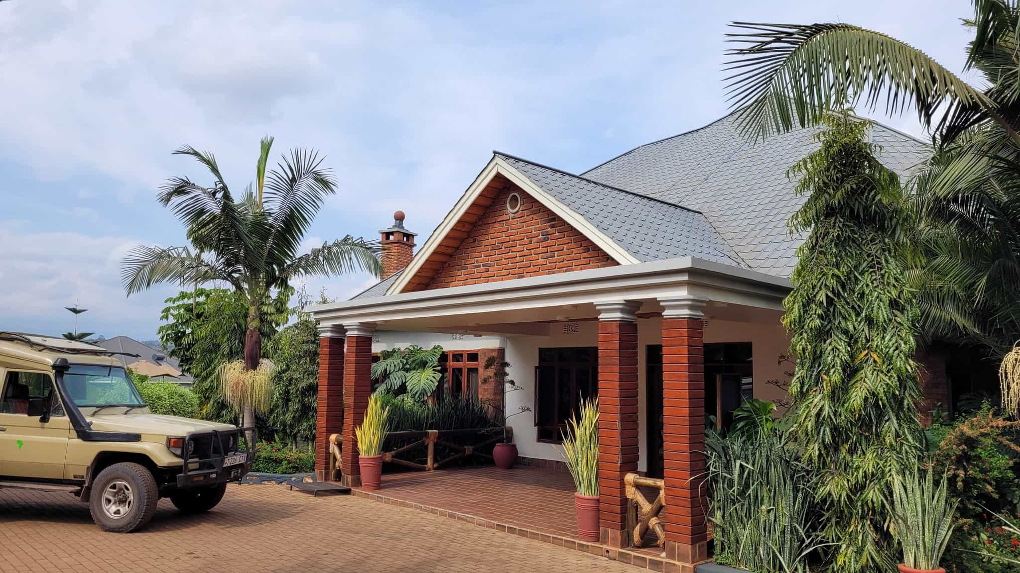 Front of Marera Valley Lodge, Tanzania.