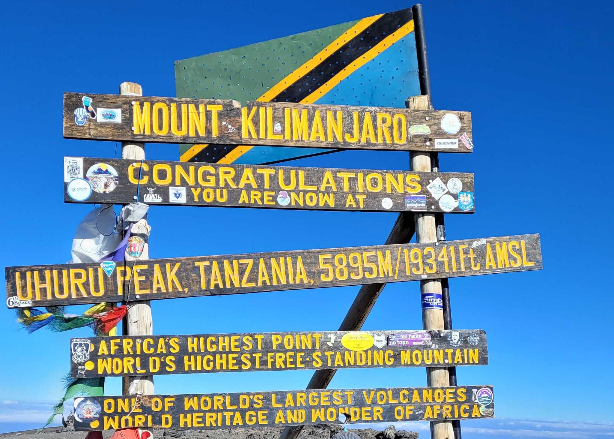 Climb Kilimanjaro (5895m) via The Machame Route & Go On Safari