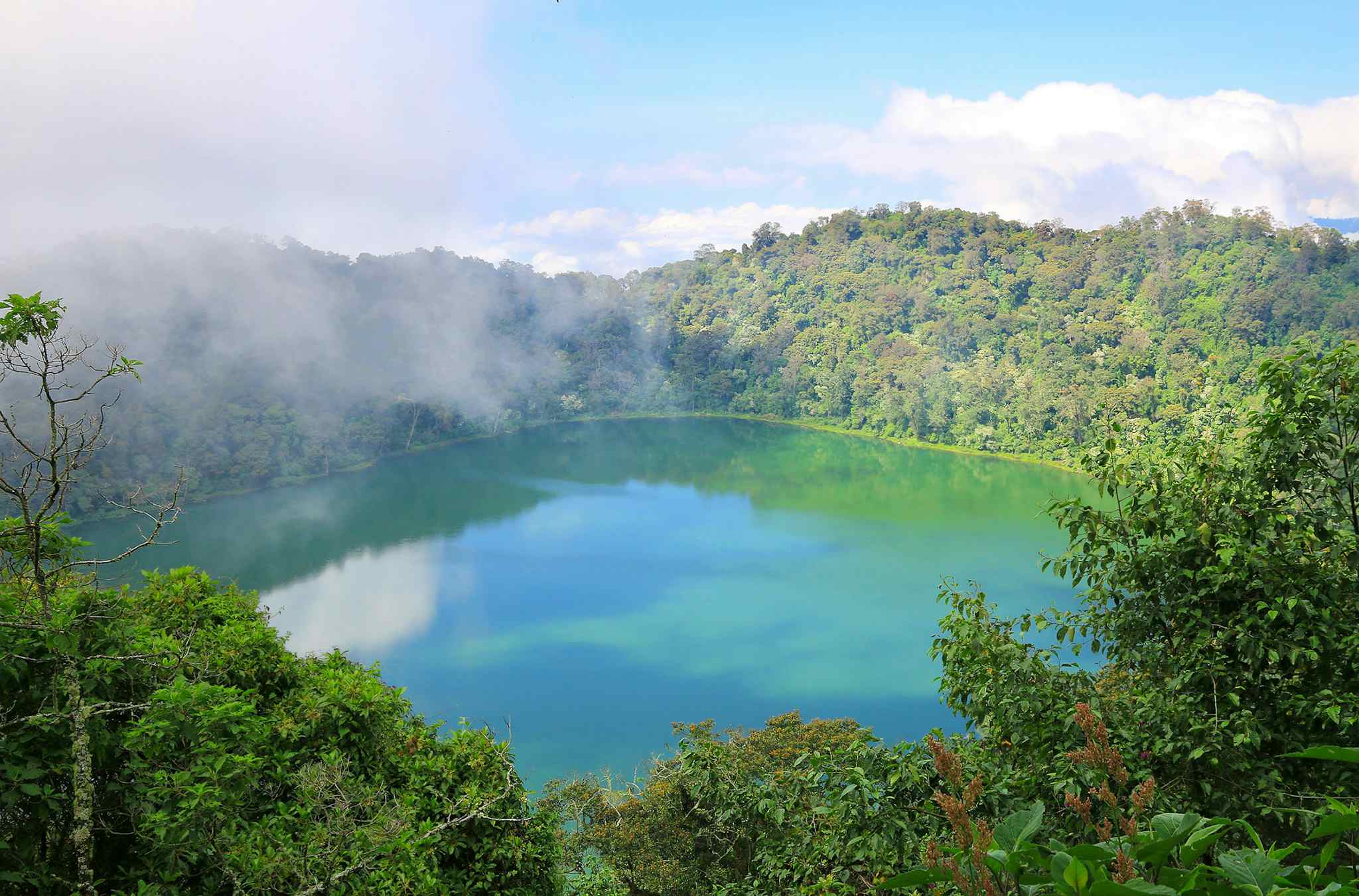 Chicabal Volcano Sacred Crater Lake, Guatemala.