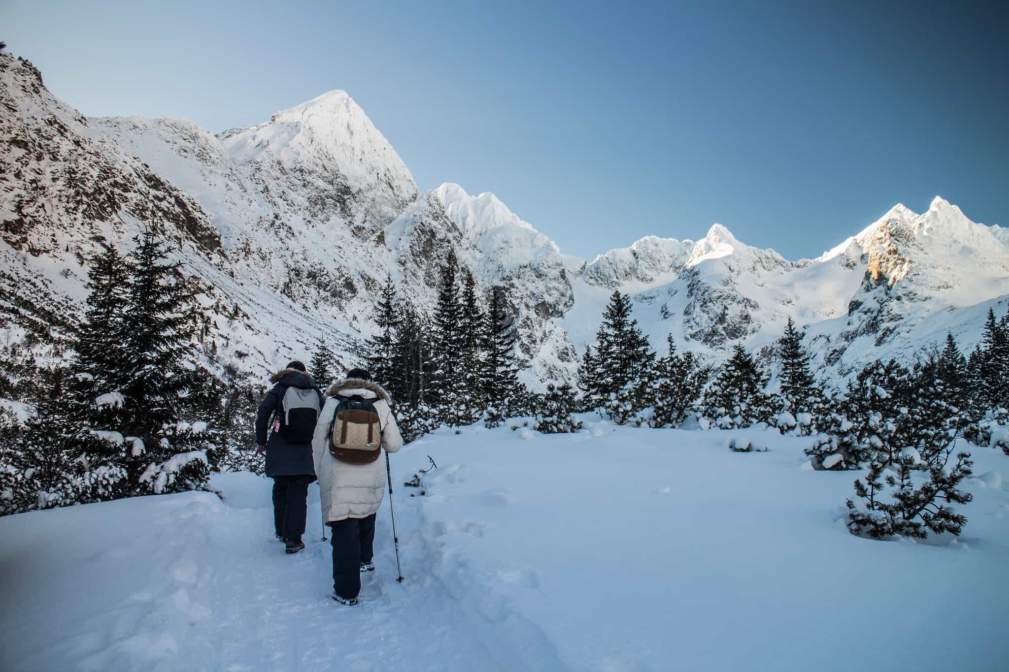 Tatras Mountains in winter, Slovakia. Photo: Host/Slovakation