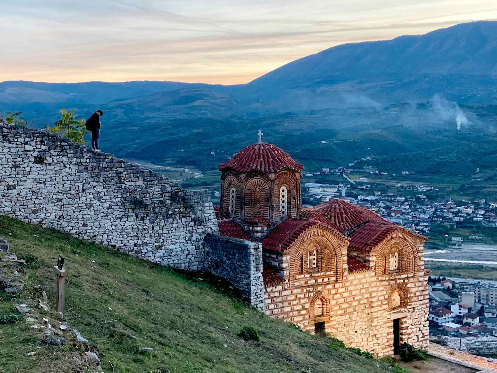 Hike in Berat Old Village, Albania. Photo: Much Better Adventures/Laura Reid