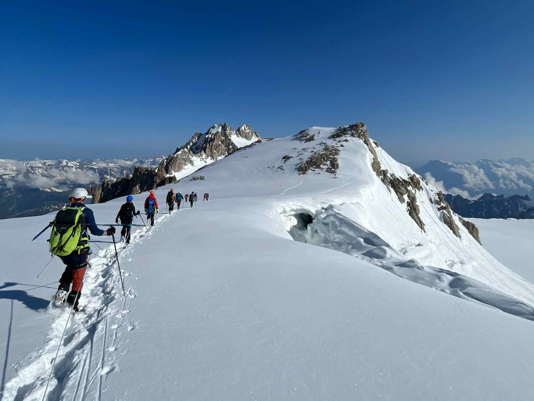 Aiguille du Tour, Climb Mont Blanc. Photo: Host/Altai France