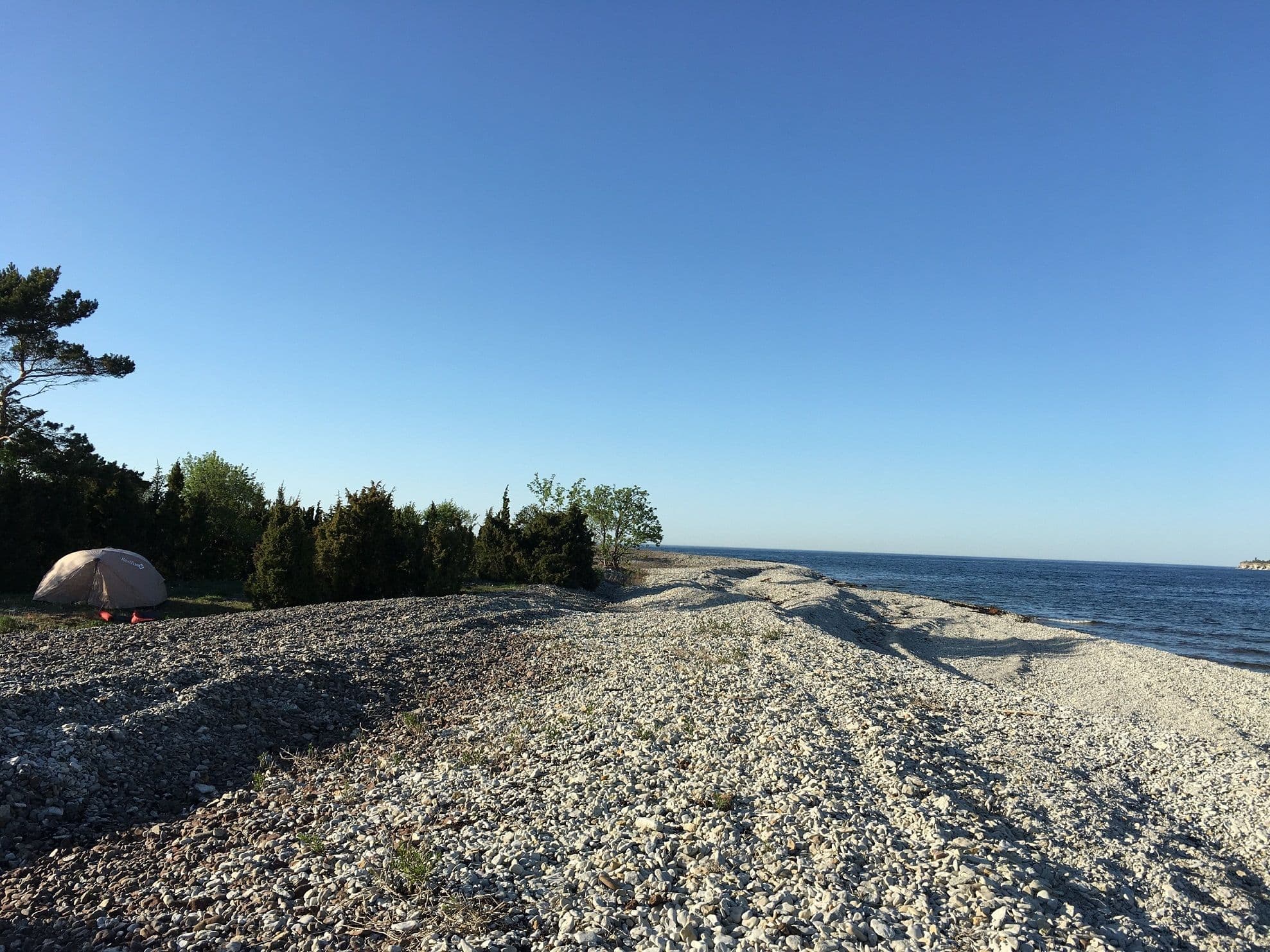 Wild Camp, Suur-Pakri Island, Estonia