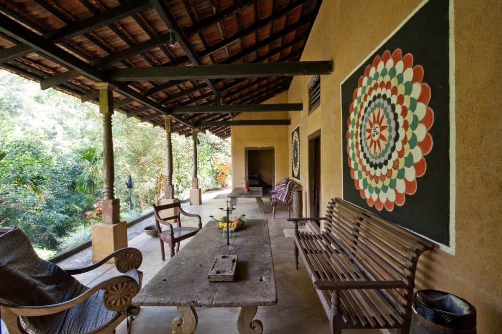 Veranda, Samadhi Centre, Kandy, Sri Lanka