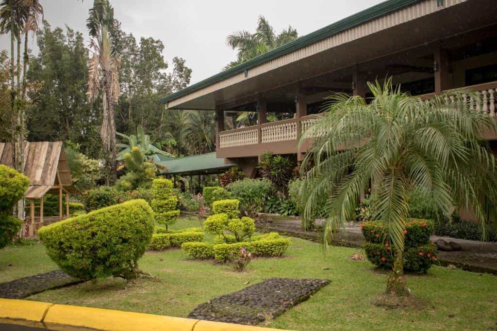 Gardens at the Hotel Suerre in Guapiles, Costa Rica