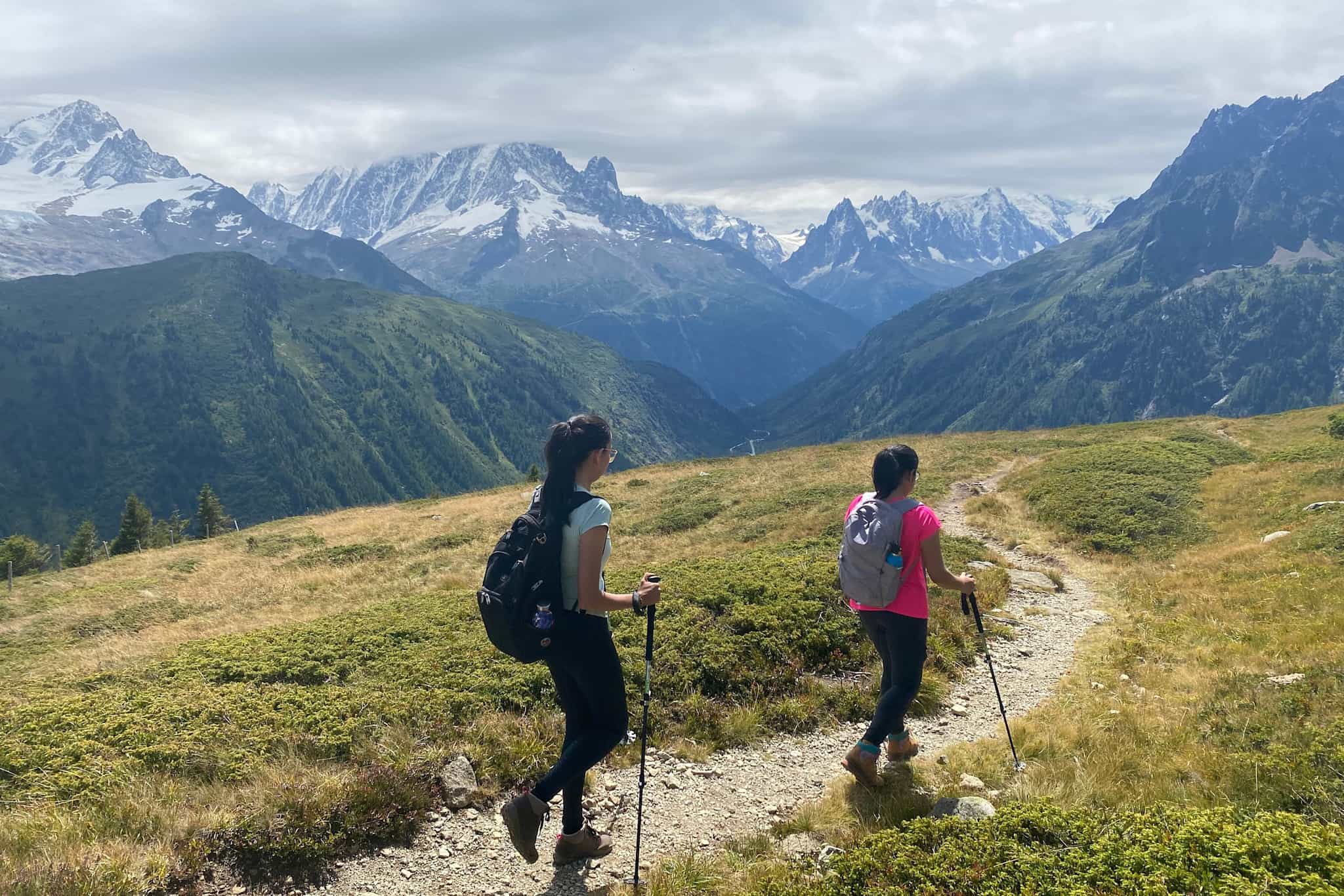 Loriaz Meadows, France. Photo: Host / Tracks and Trails
