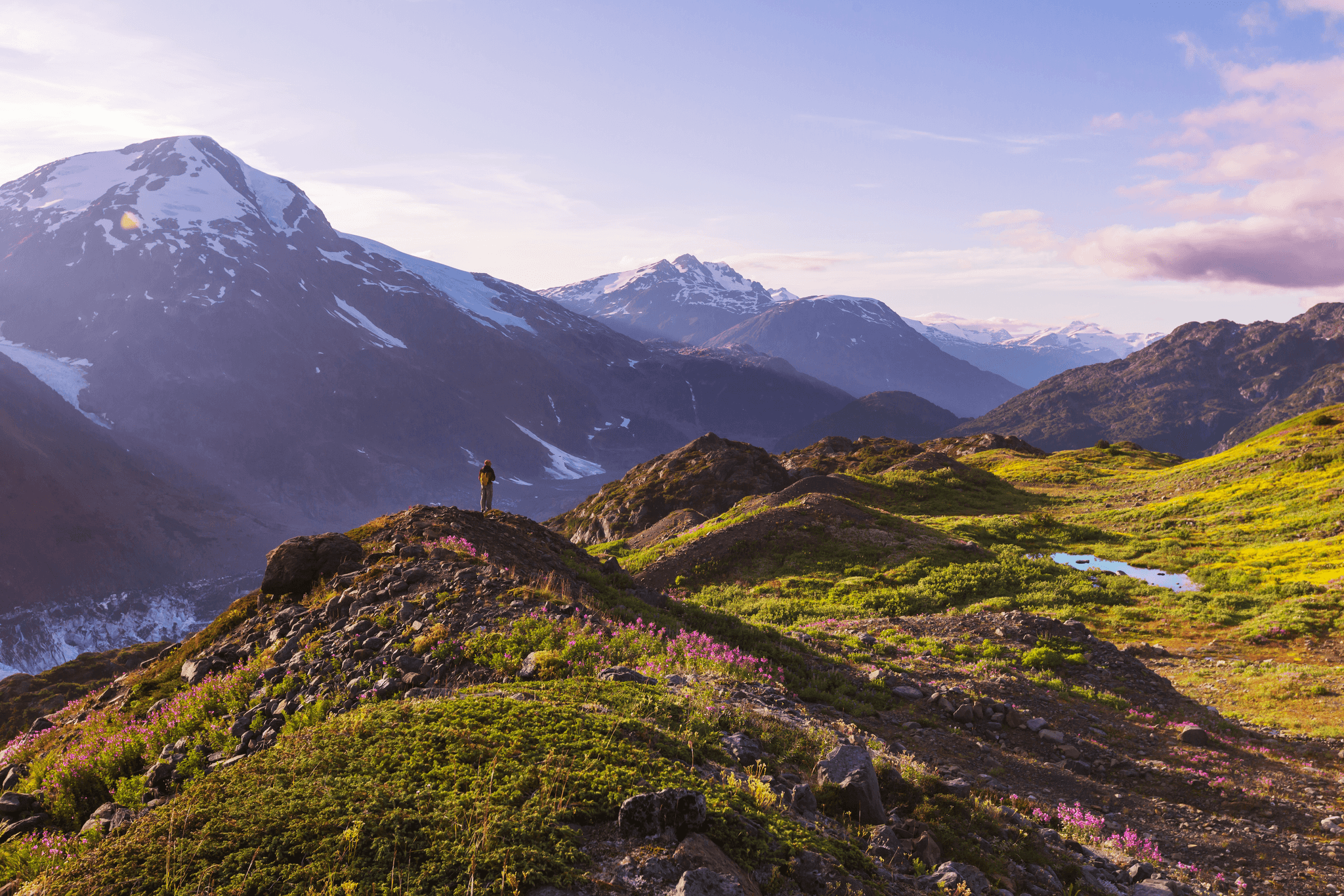 Trekking, Rockies, Mountains, Canada, Canva