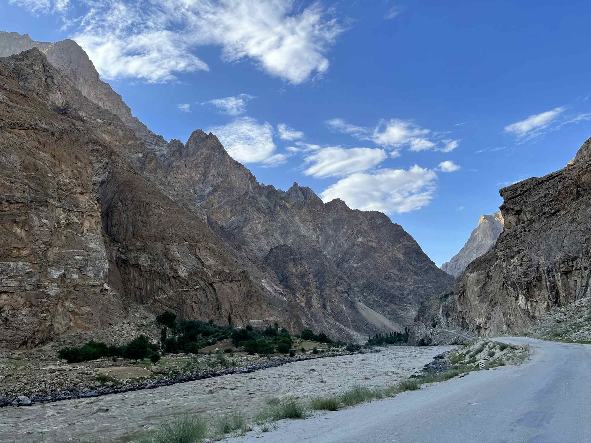Afghan side road, Tajikistan. Photo: Host/Orom Travel