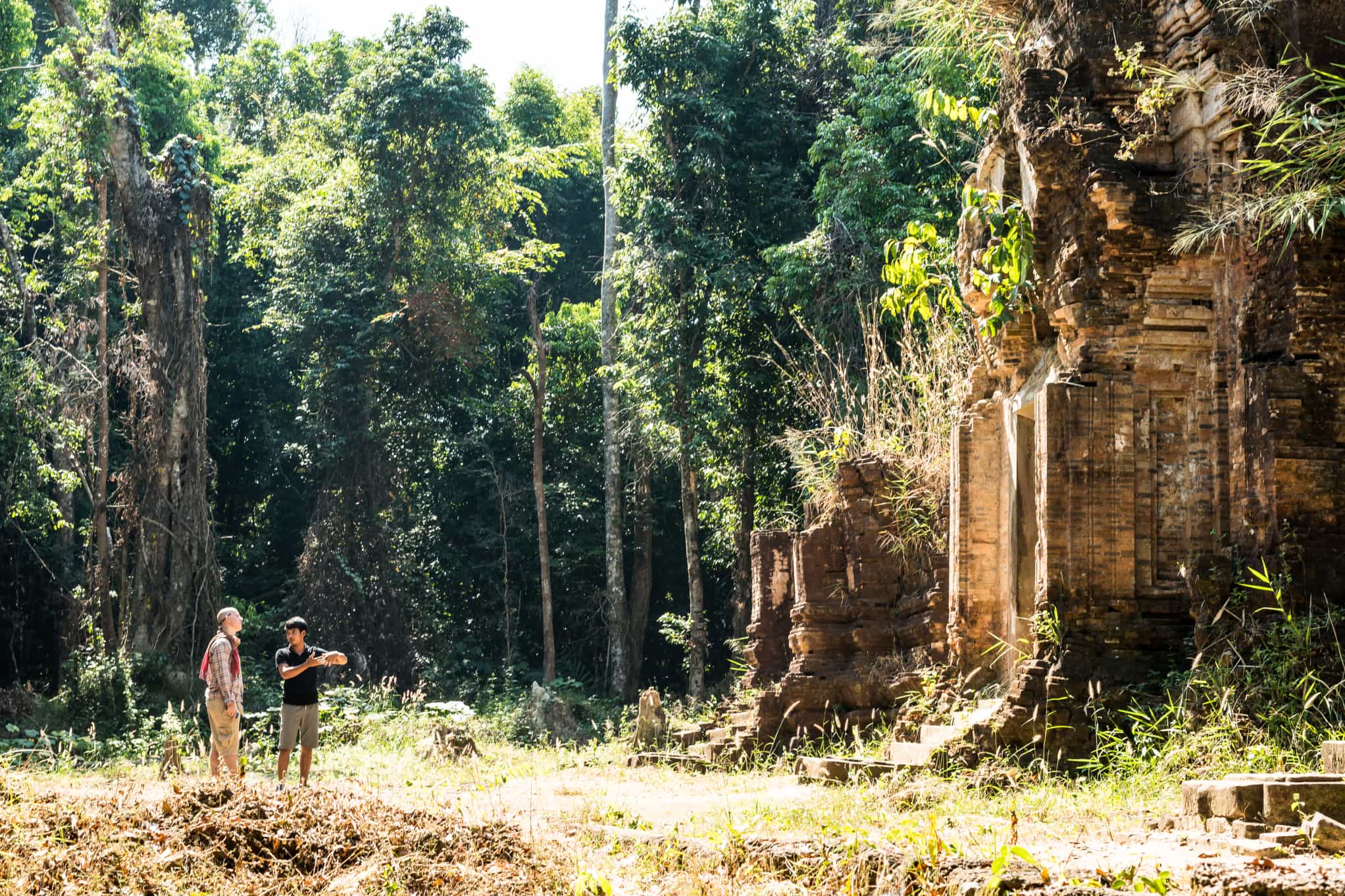 Trekking in Phnom Kulen, Cambodia