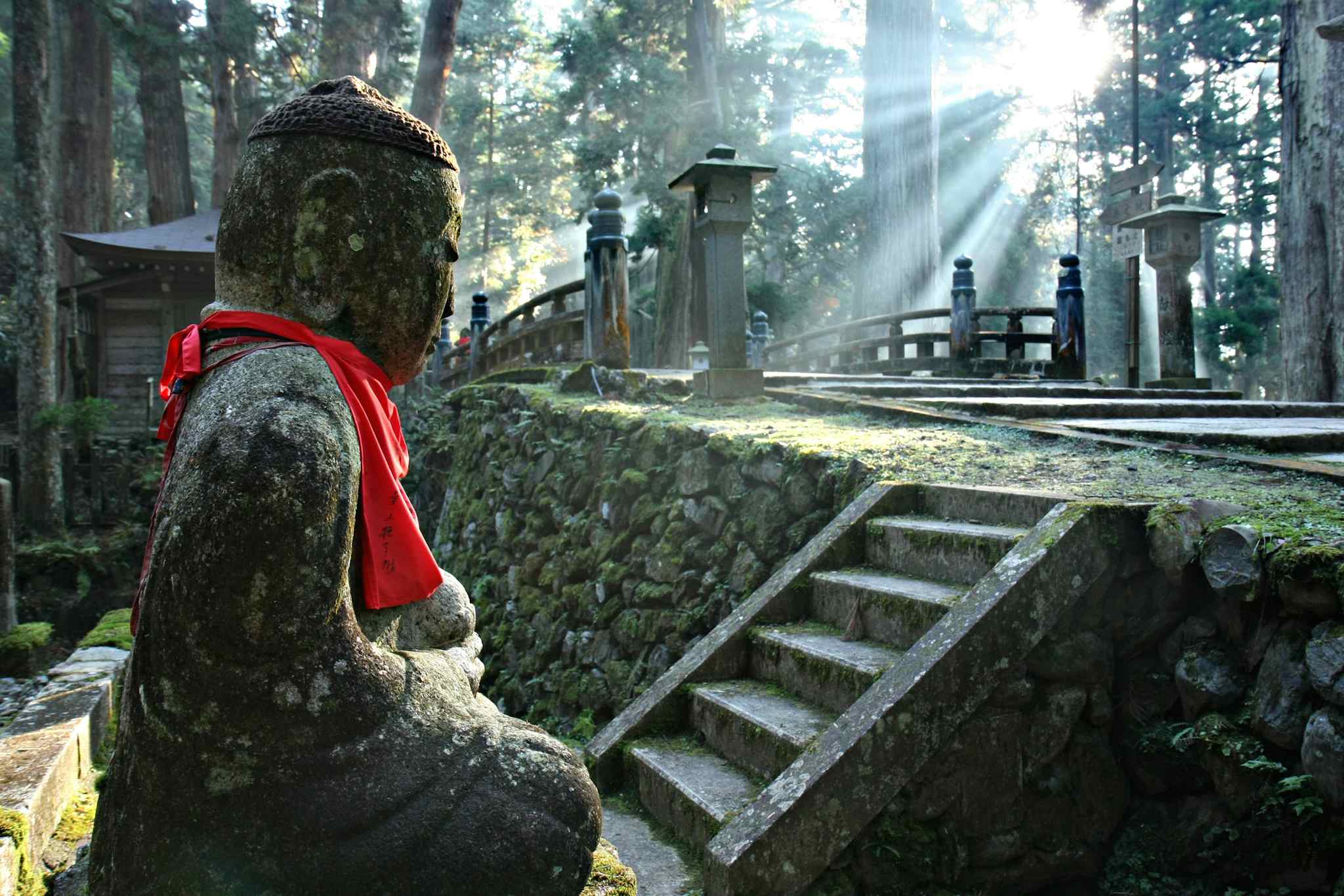 Okunoin Cemetery at Mount Koya, Japan. Photo: GettyImages-185989706.jpg
