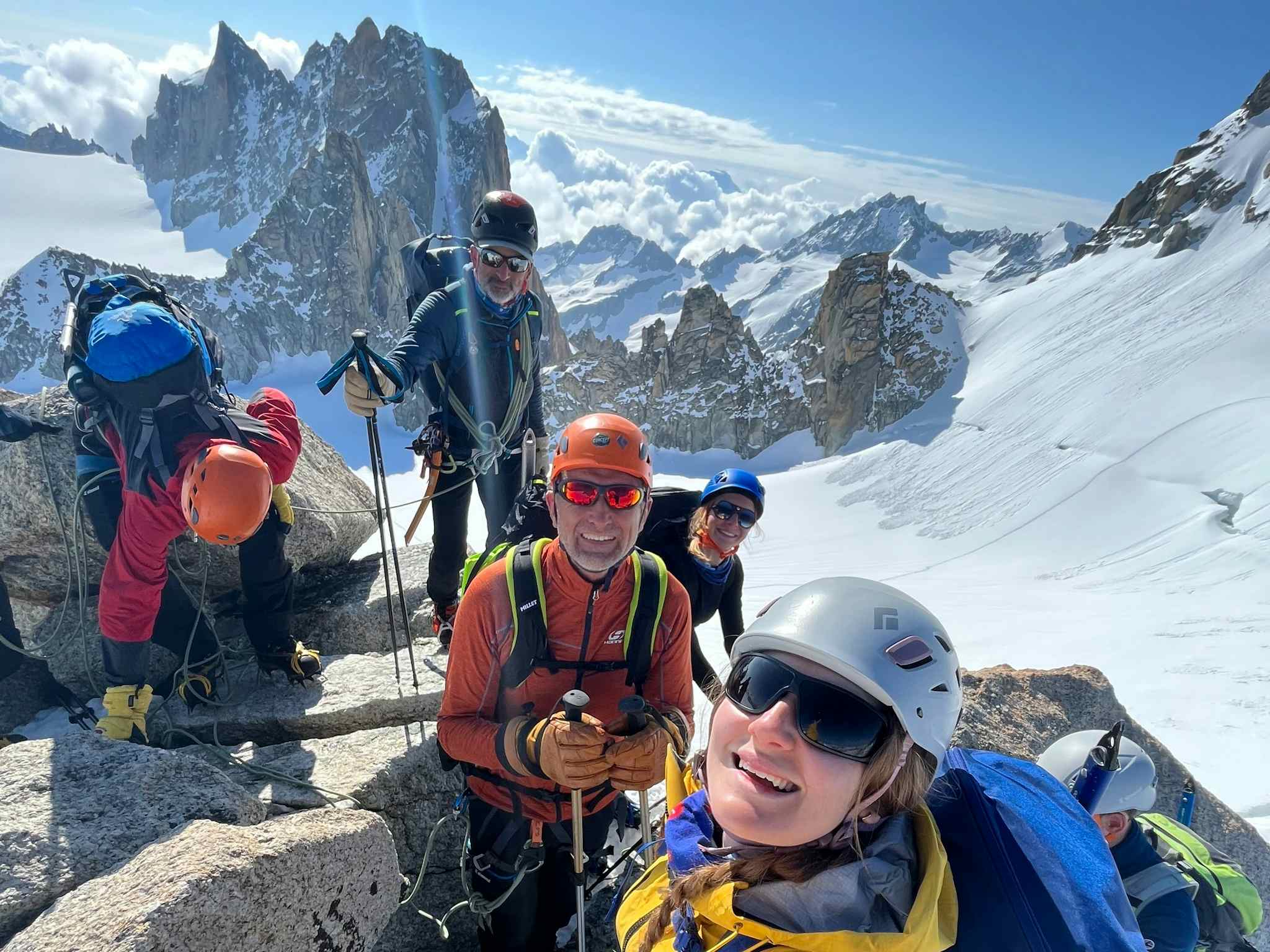 Aiguille du Tour, Mont Blanc, France. Photo: Host/Altai France
