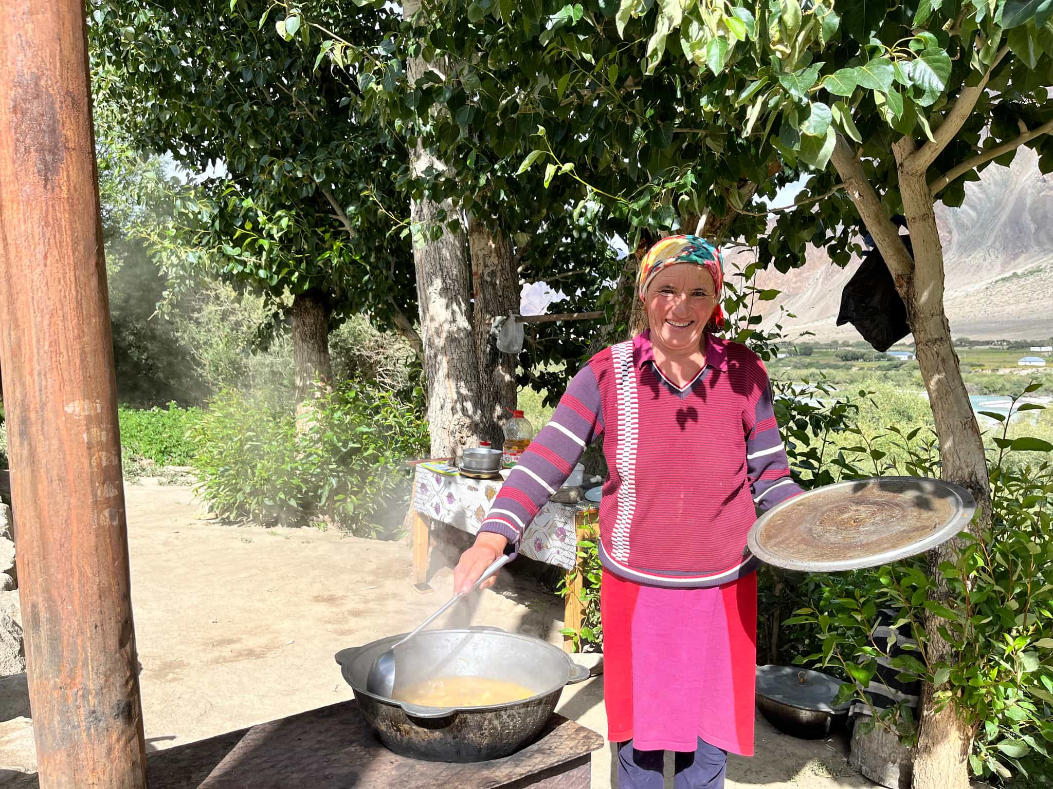 Gulsimo homestay owner, Tajikistan. Photo: Host/Orom Travel