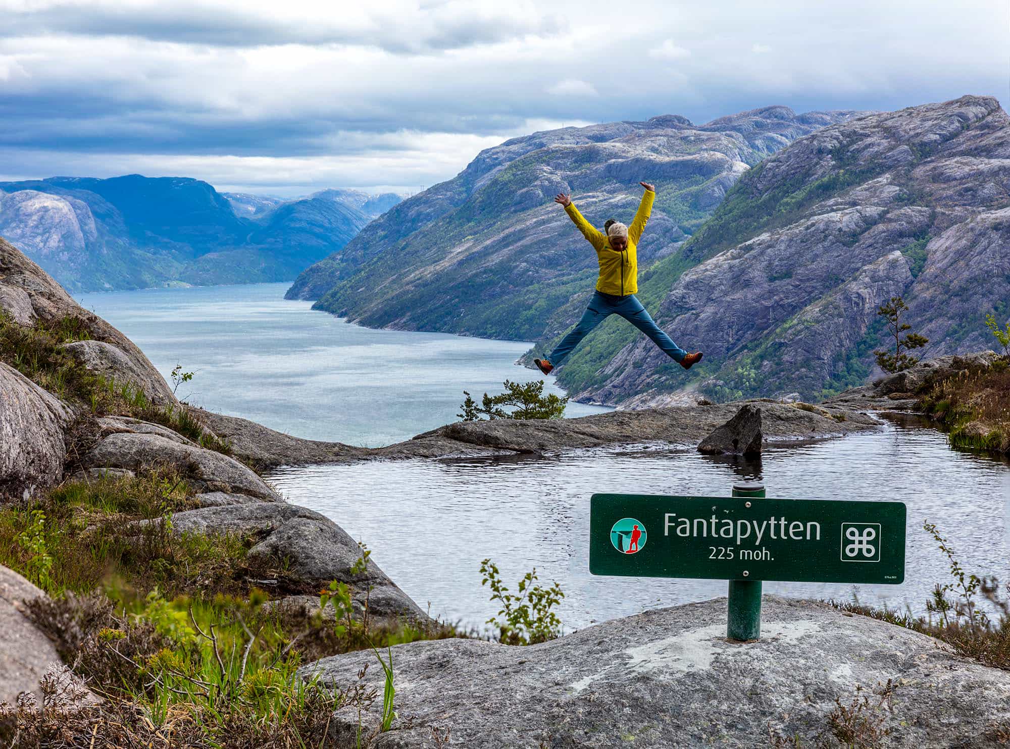 Lysefjord Panoramic Trail, Norway.