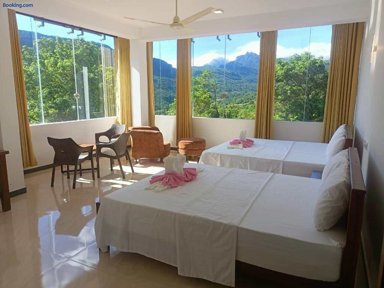 room with mountain view Crystal Riverston Deck, Matale Sri Lanka
