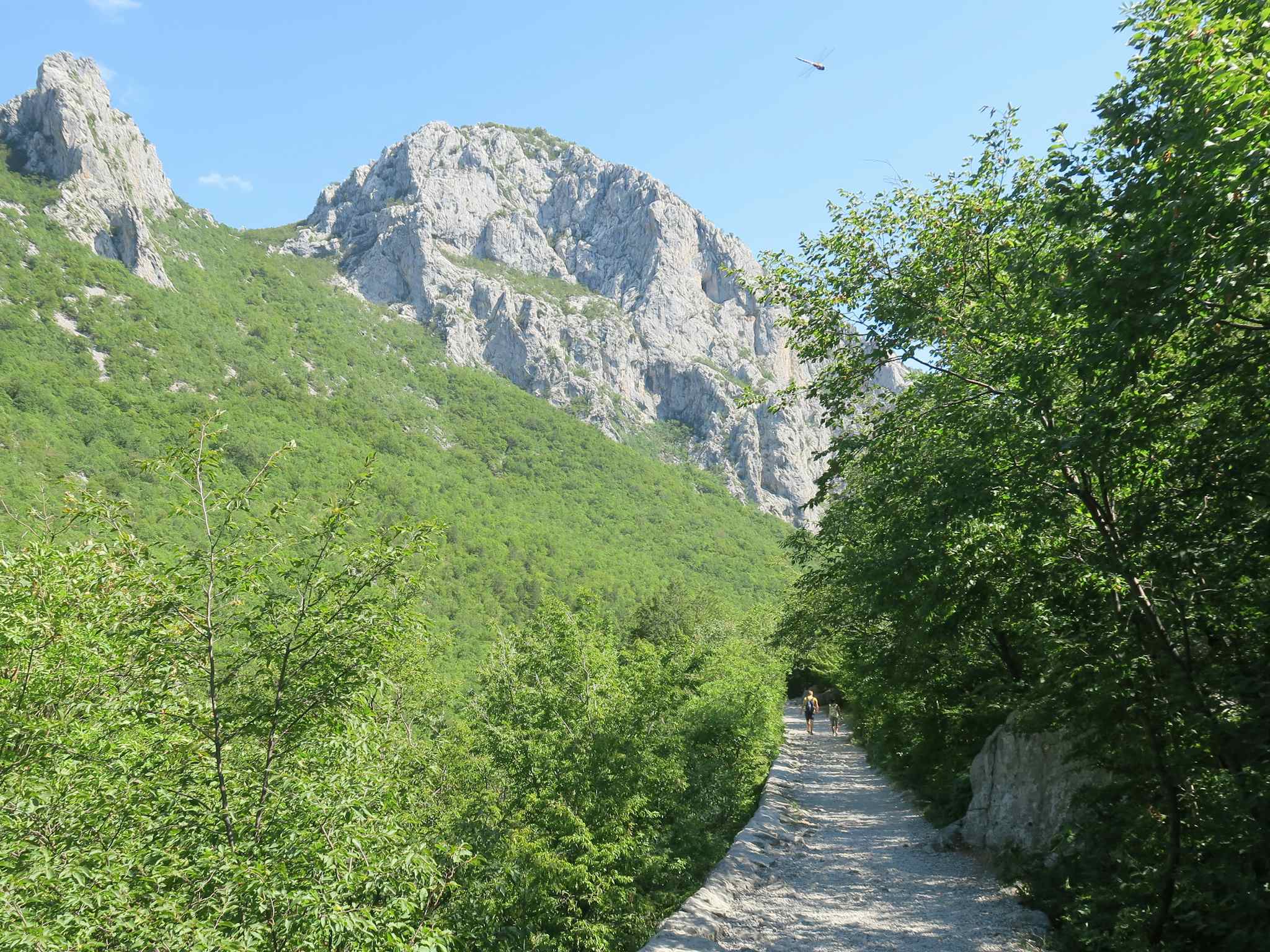 Hike to Paklenica hut, Croatia. Photo: Host/Raftrek