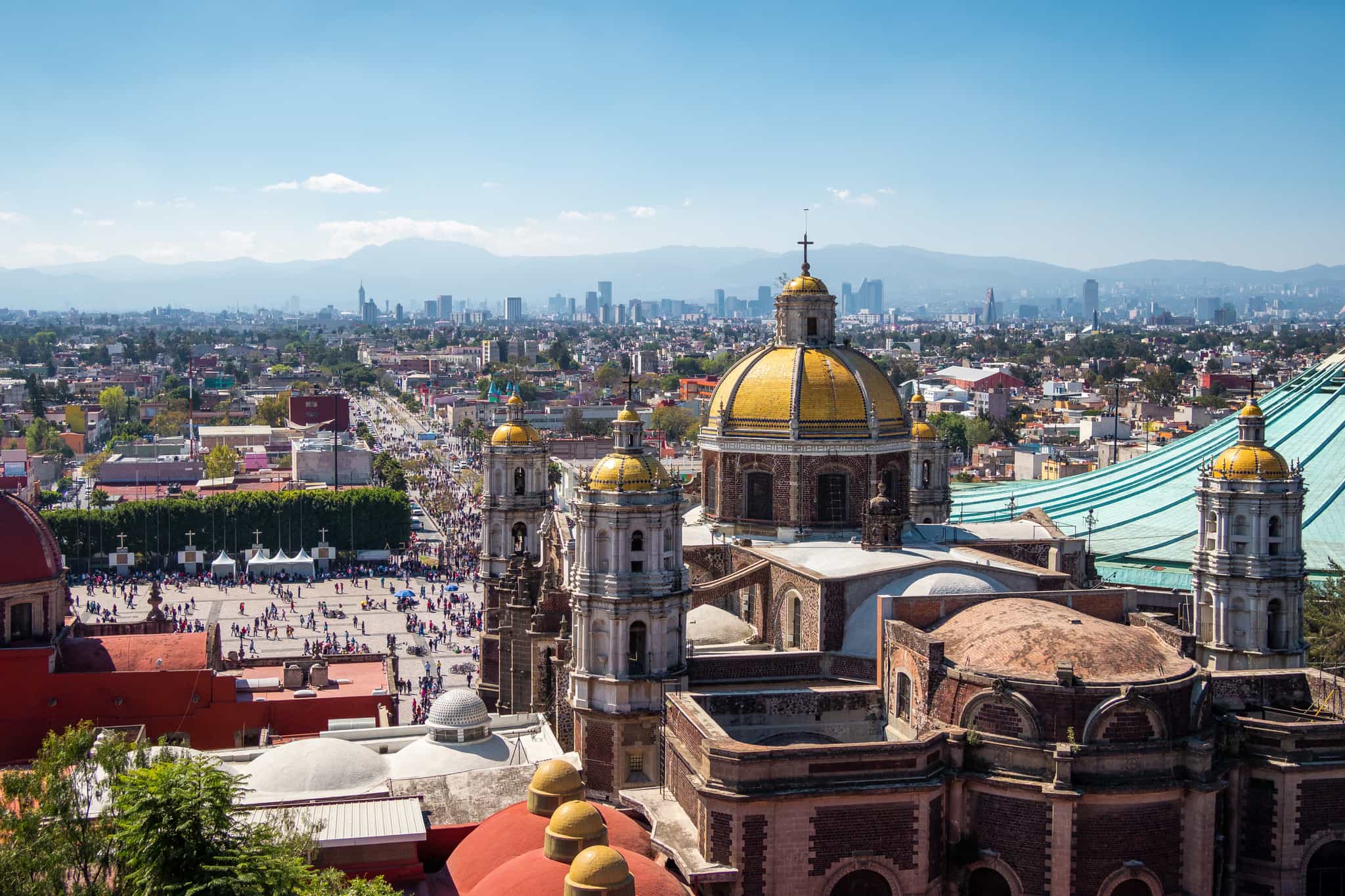 Mexico City Skyline, Mexico, Getty