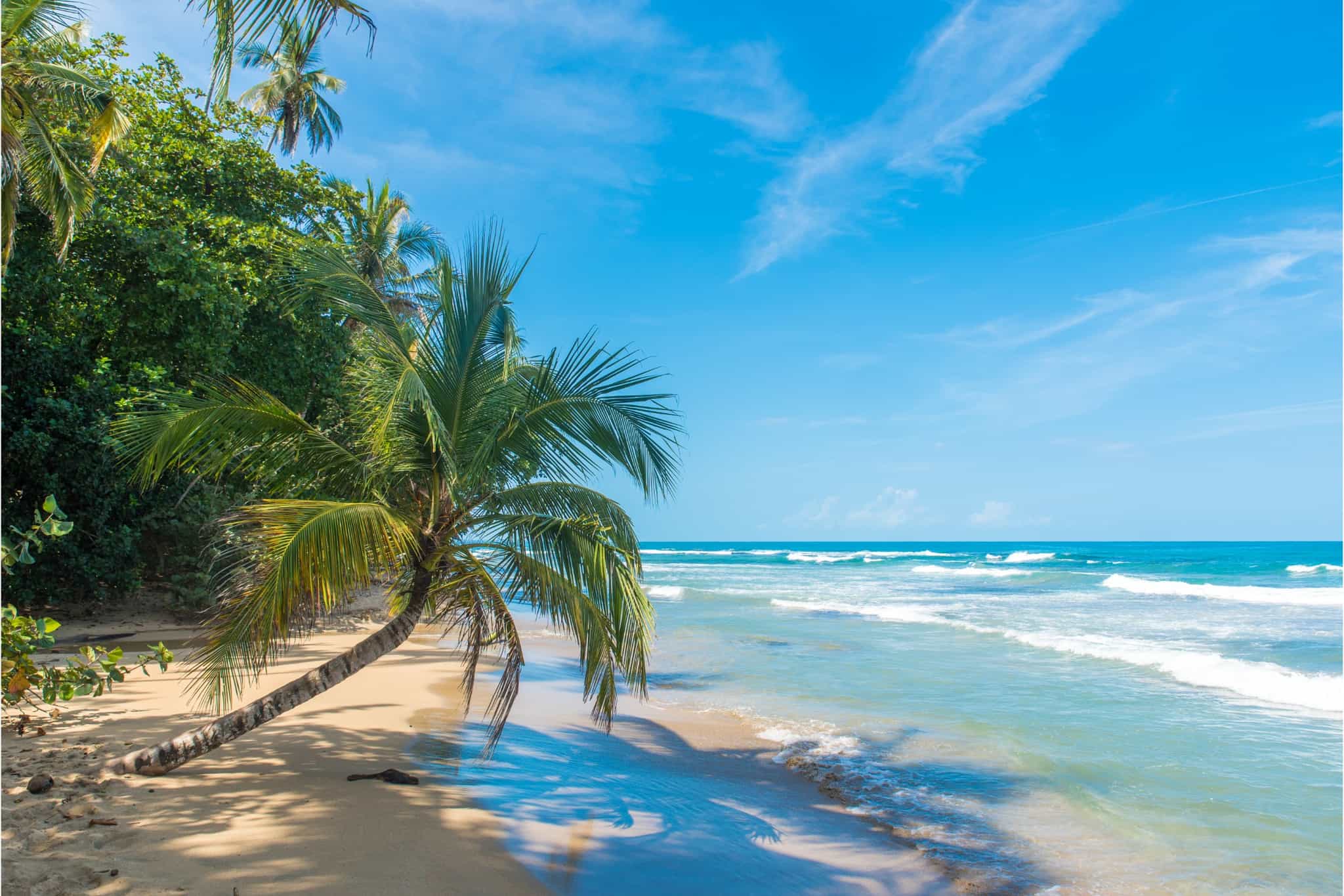 Playa Chiquita, beach close to Puerto Viejo, Costa Rica