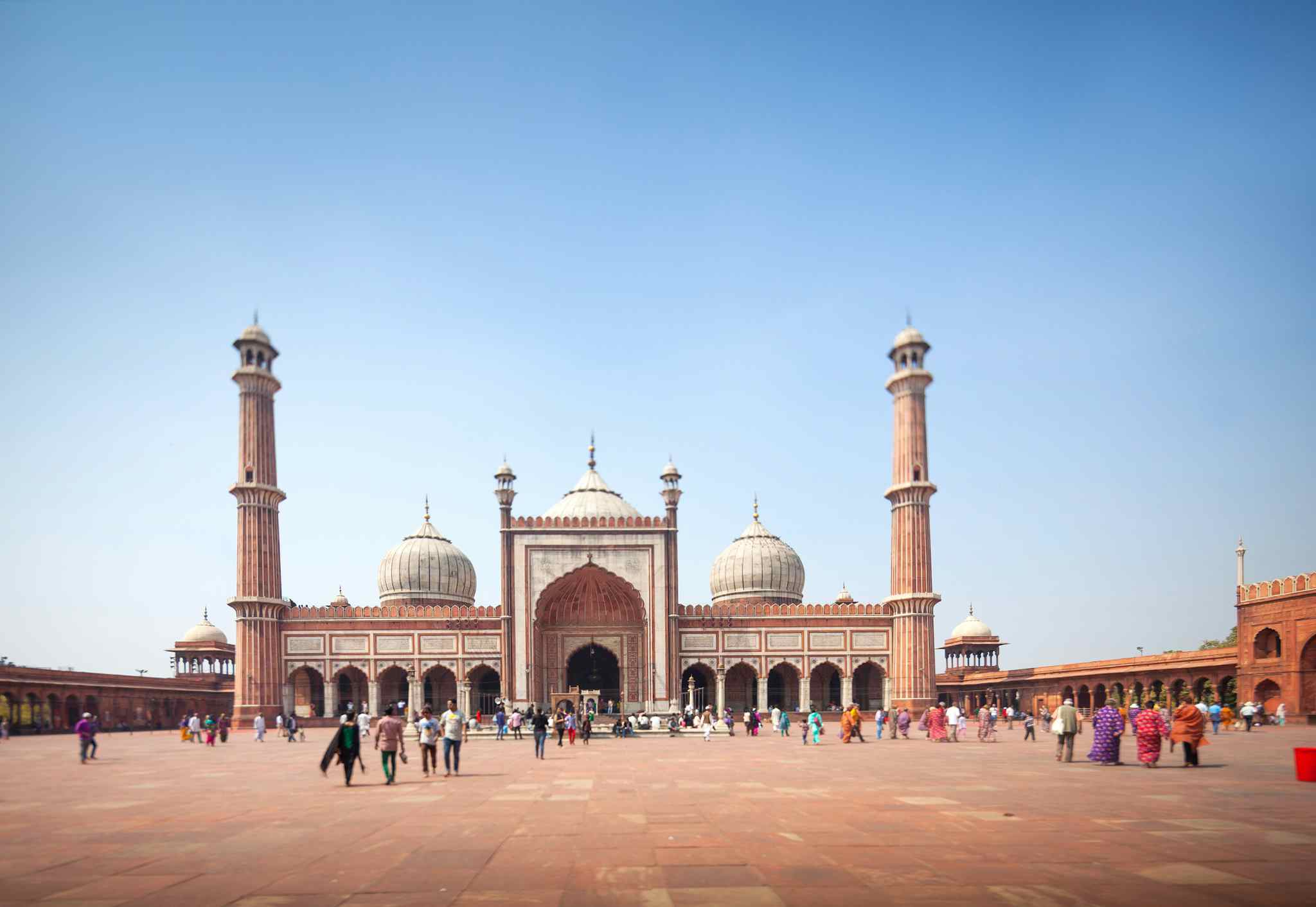 Jama Masjid Mosque Old Delhi, India. Photo: GettyImages-478812424
