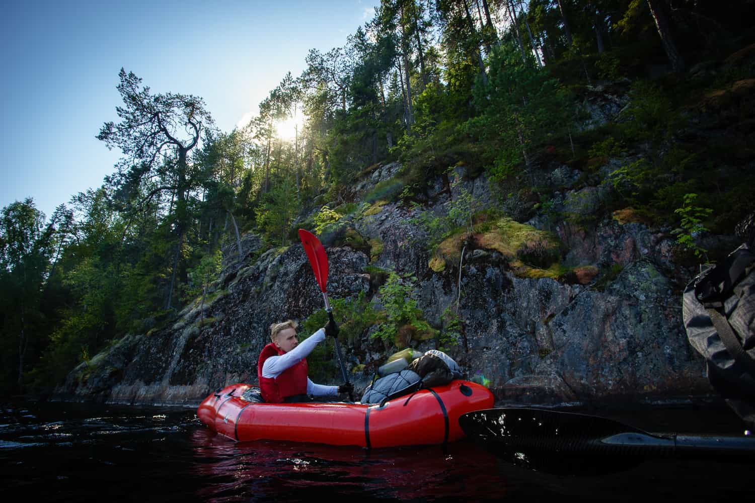 Packraft in Finland