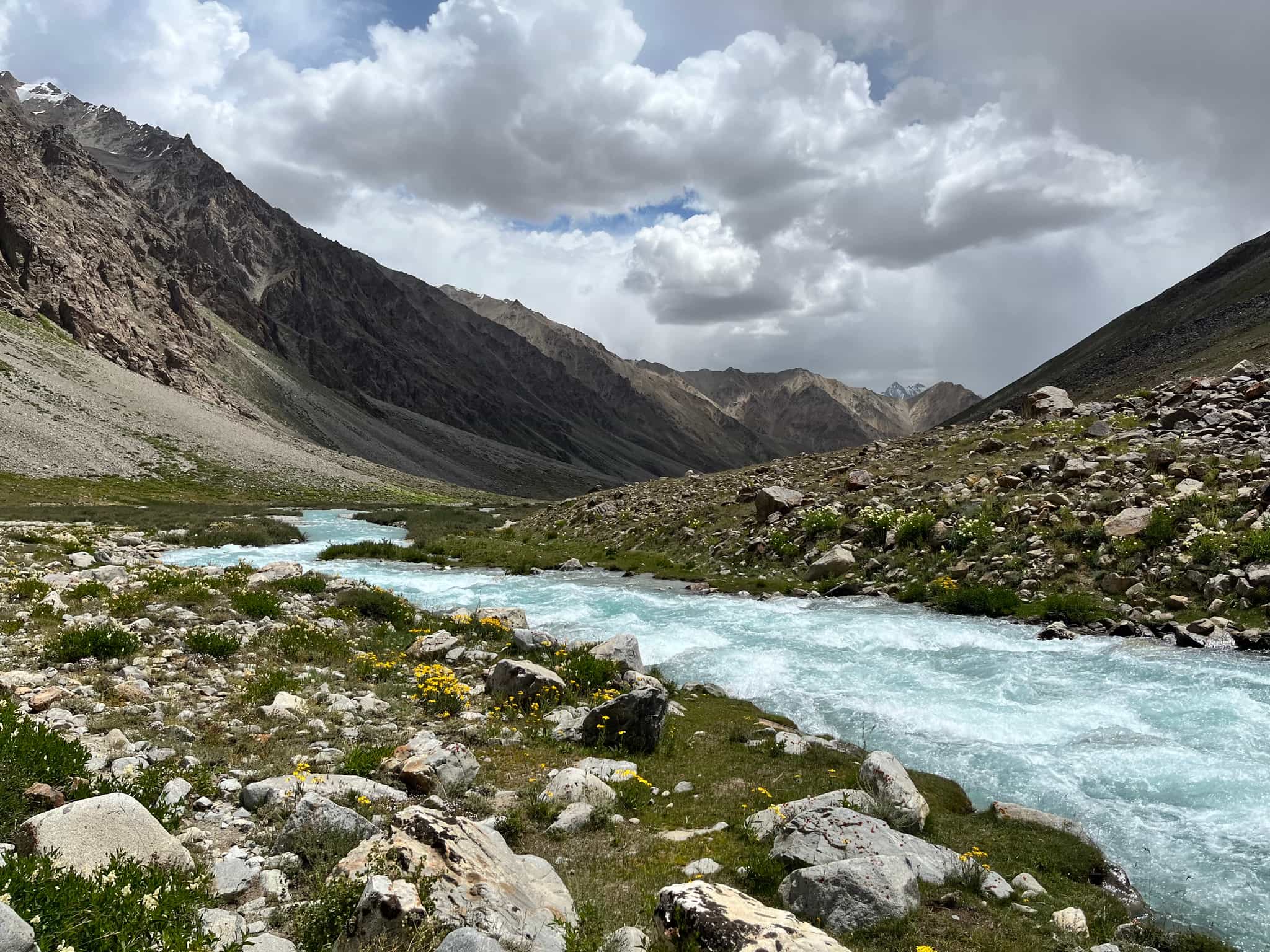 Towards Kavk camp, Tajikistan. Photo: Host/Orom Travel