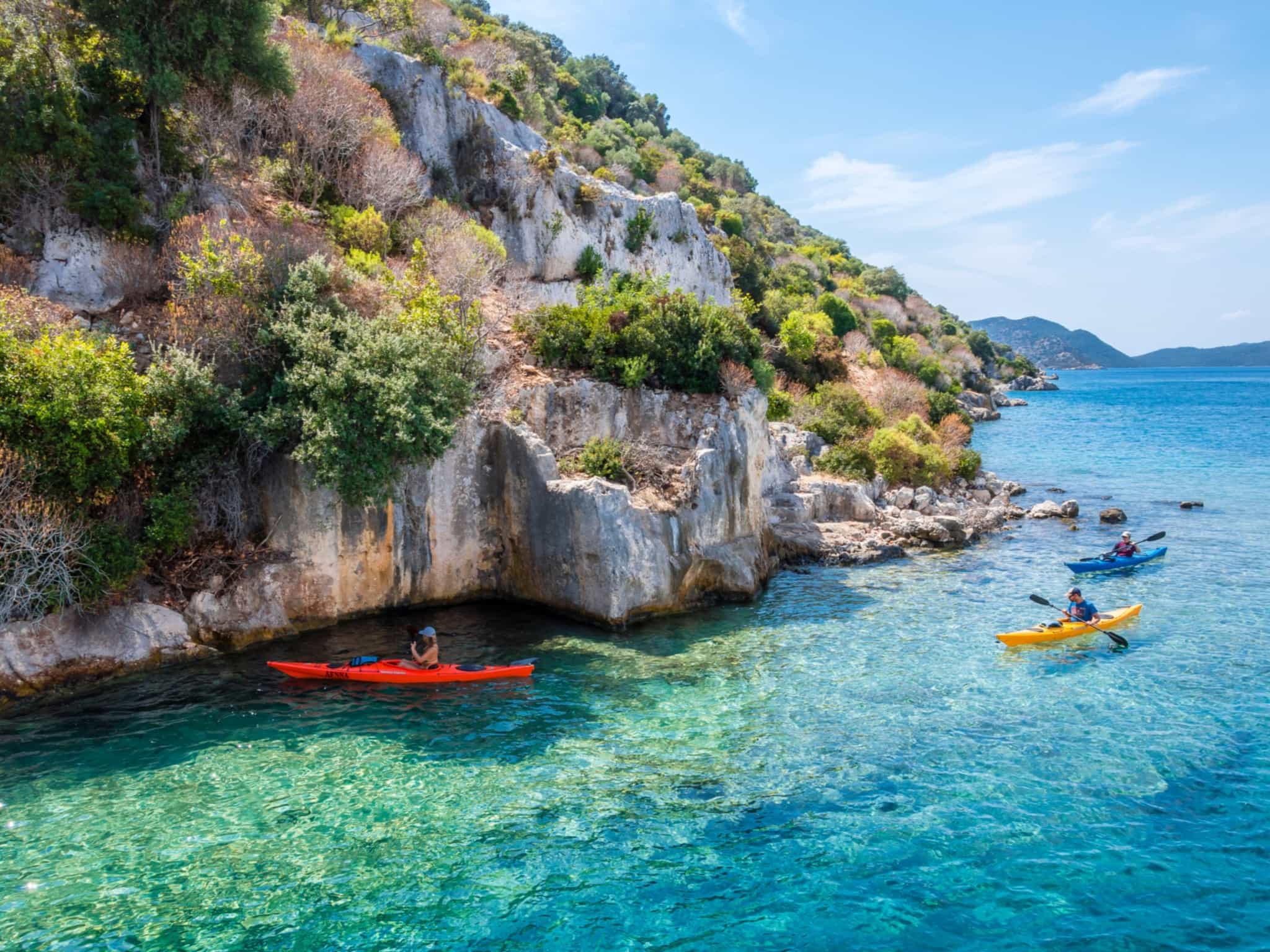 SHUTTERSTOCK - 3 kayaks at Kekova Island, Photo: shutterstock # 1192188262