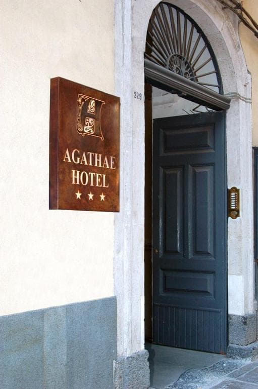 Hotel Agathae Catania Hotel Entrance