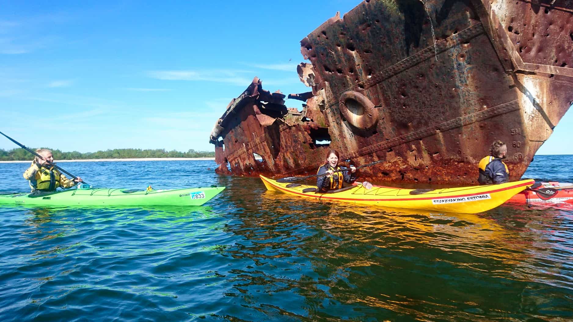 Sea kayaking and wild camping in Estonia