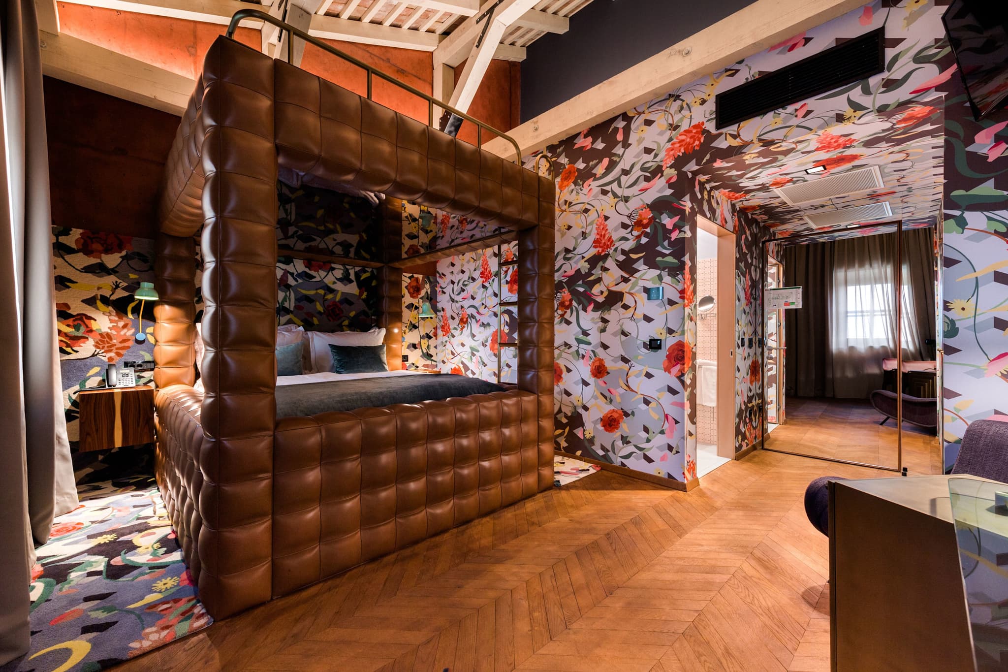 Twin rooms at Roxanich Design Hotel