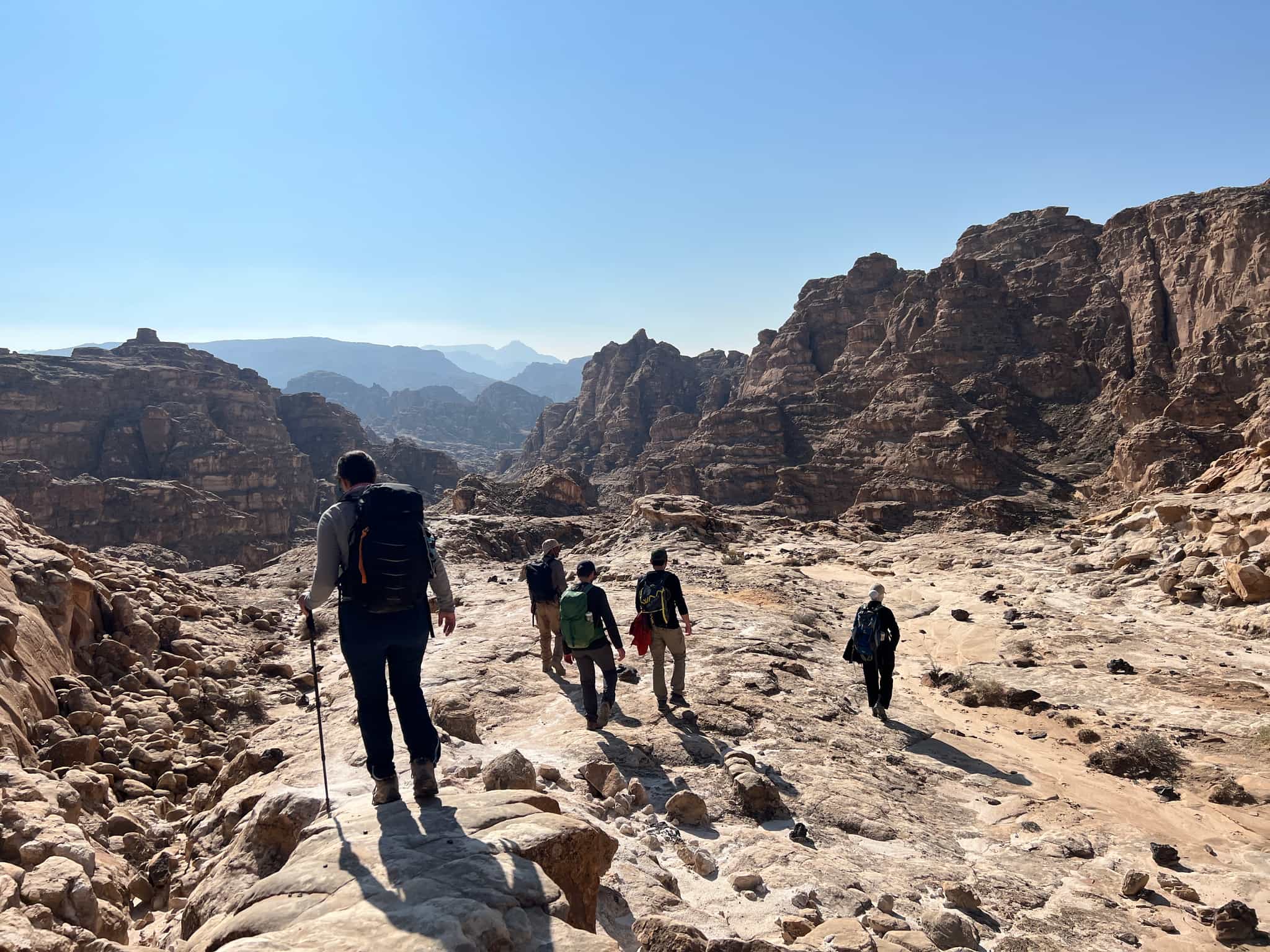 Trekking the Jordan Trail, Wadi Aheimar to Wadi Gseib section. 
Host image - Experience Jordan