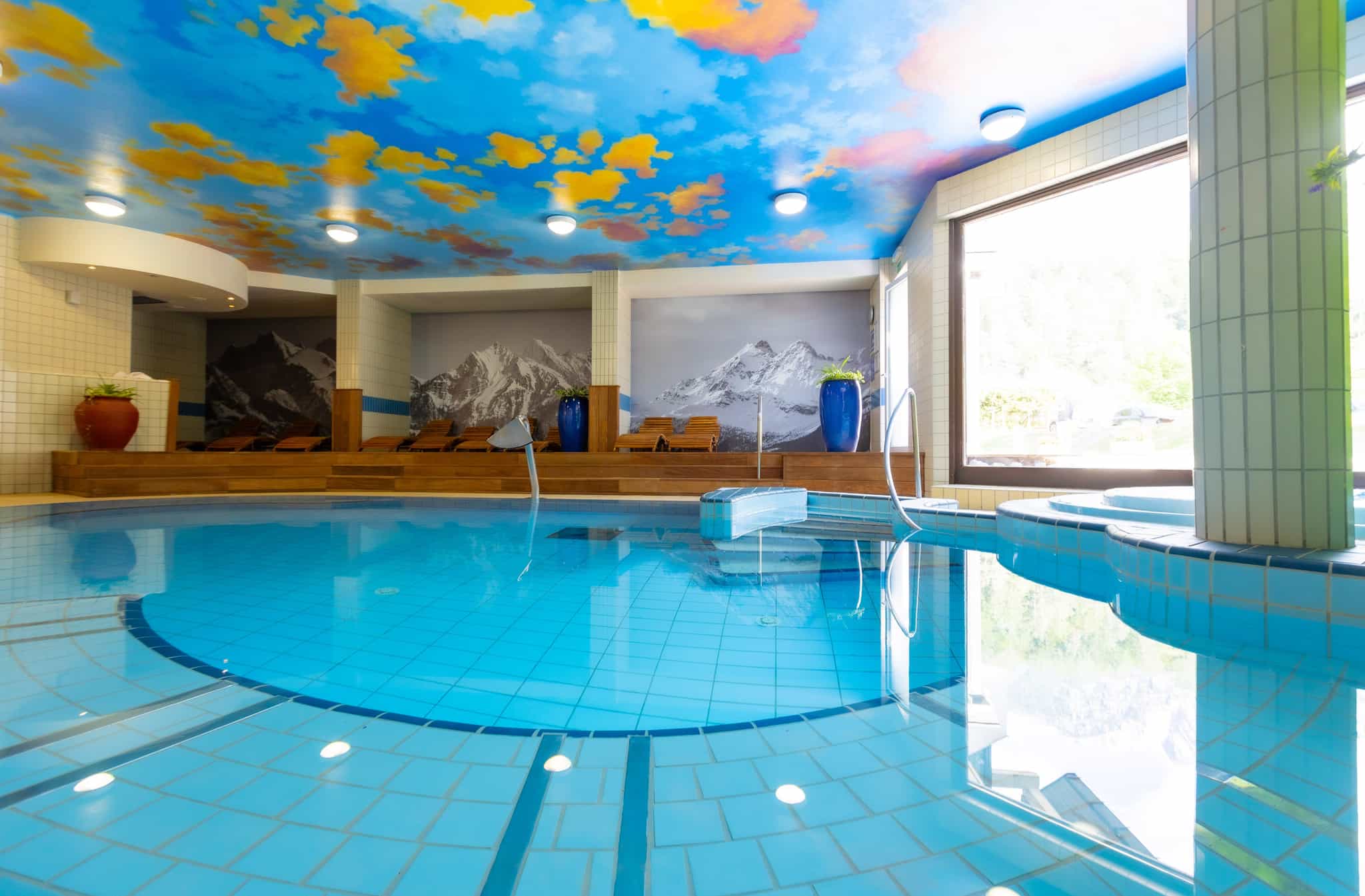 Swimming pool at the Kranjska Gora Hotel