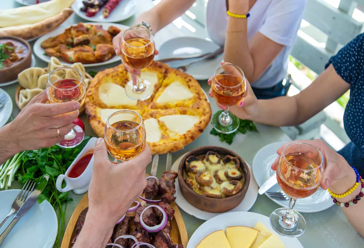 Georgian food.