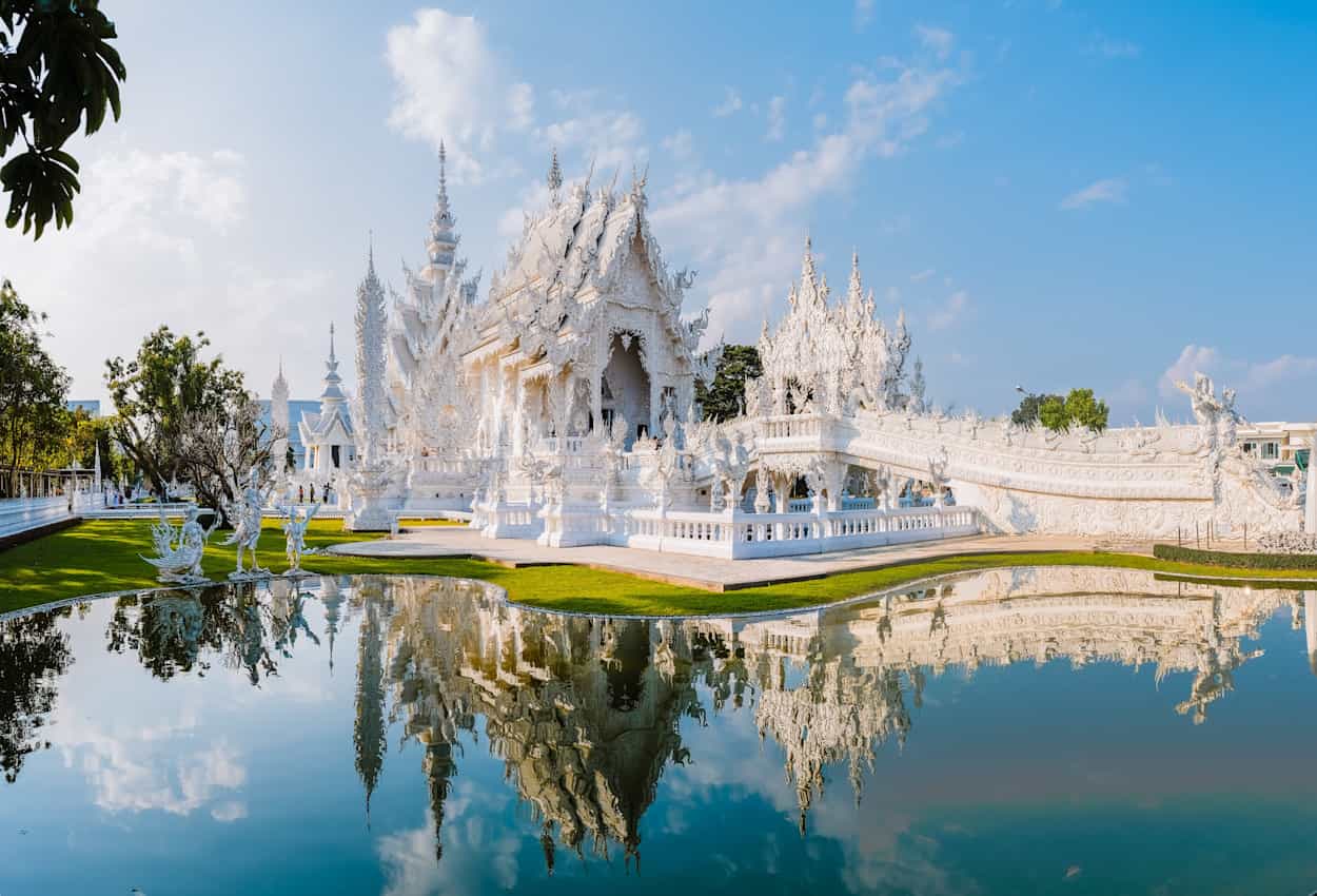 White Temple in Chiang Rai.