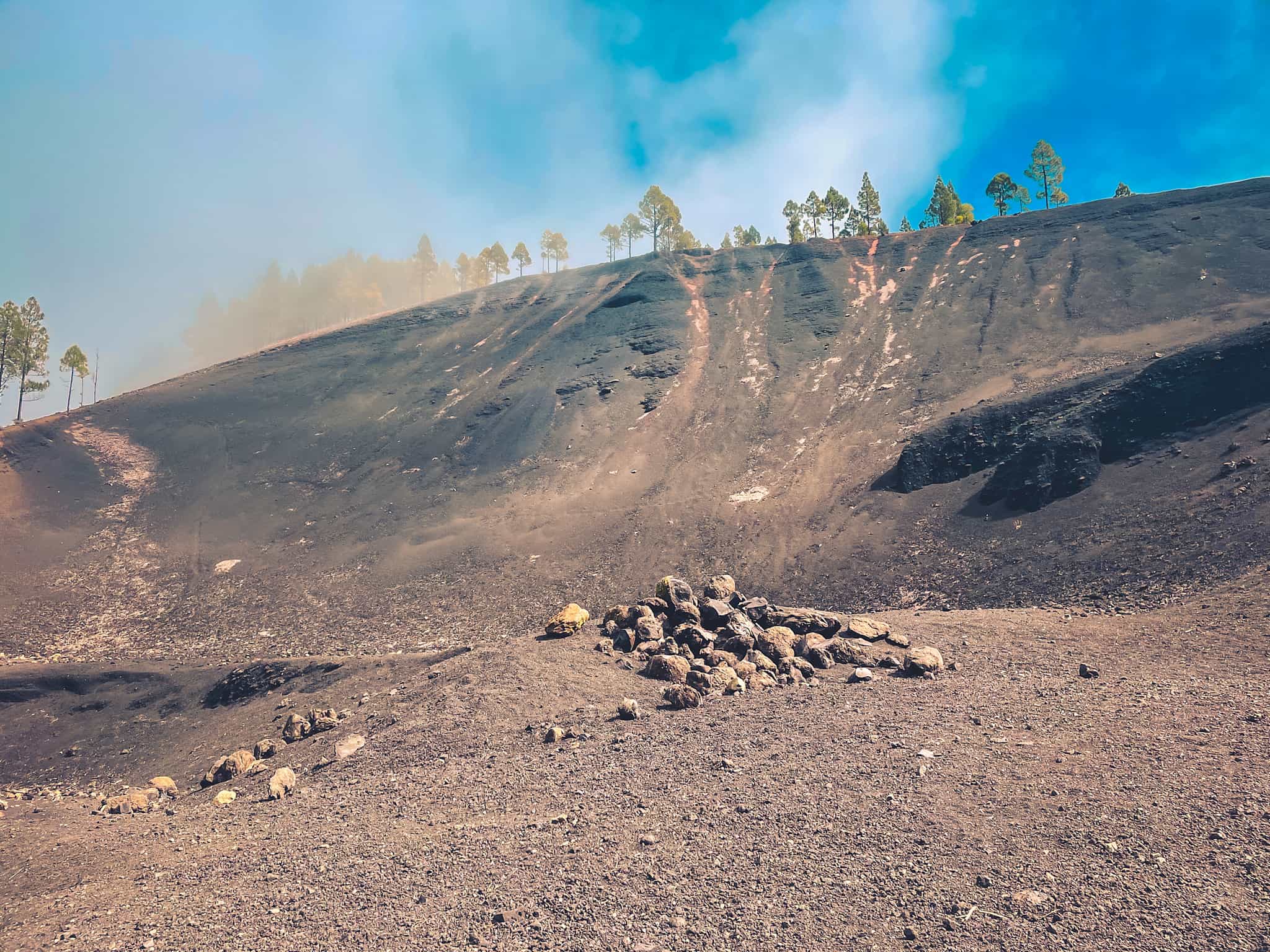 Volcanic landscapes in Gran Canaria