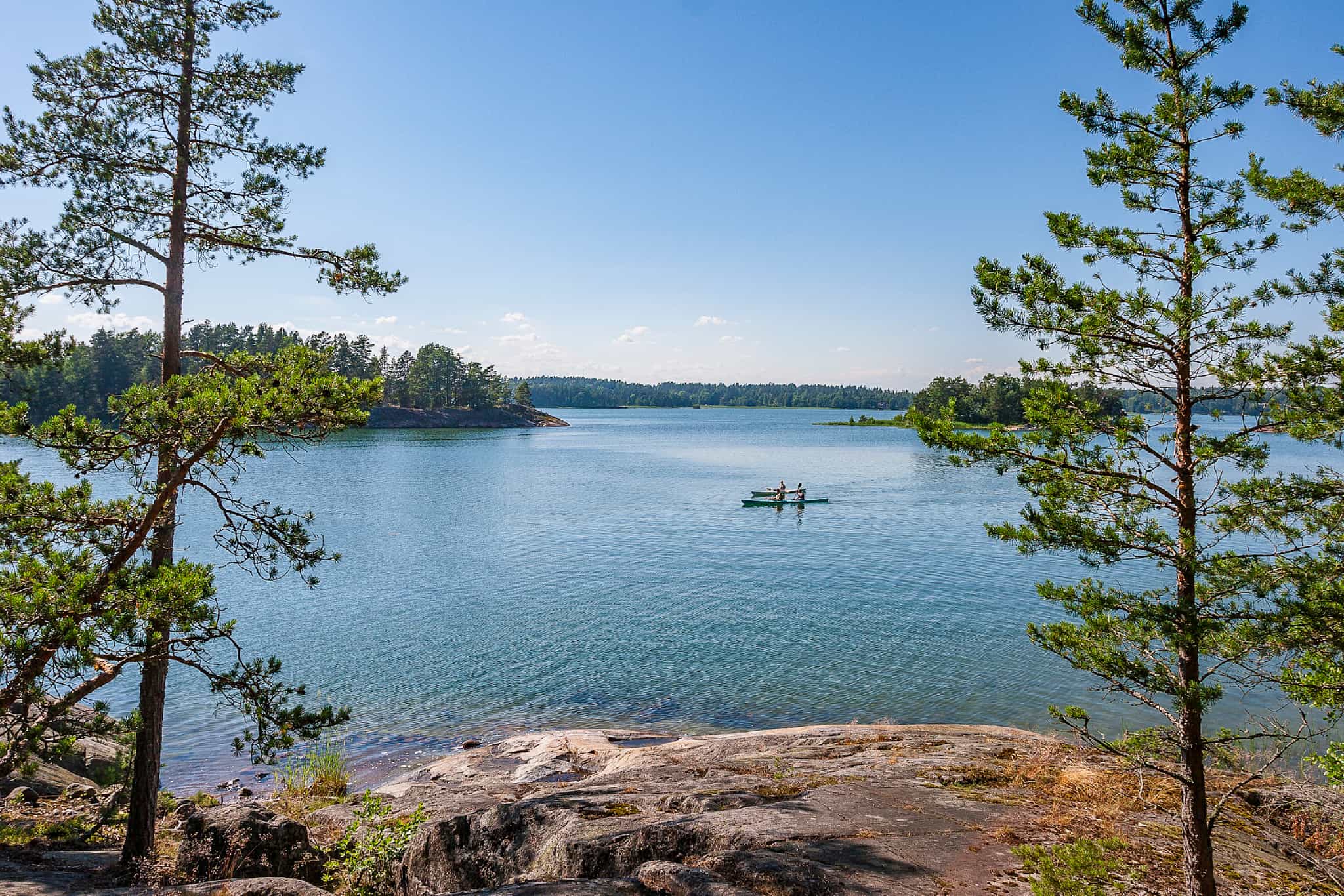 Stockholm archipelago kayaking.