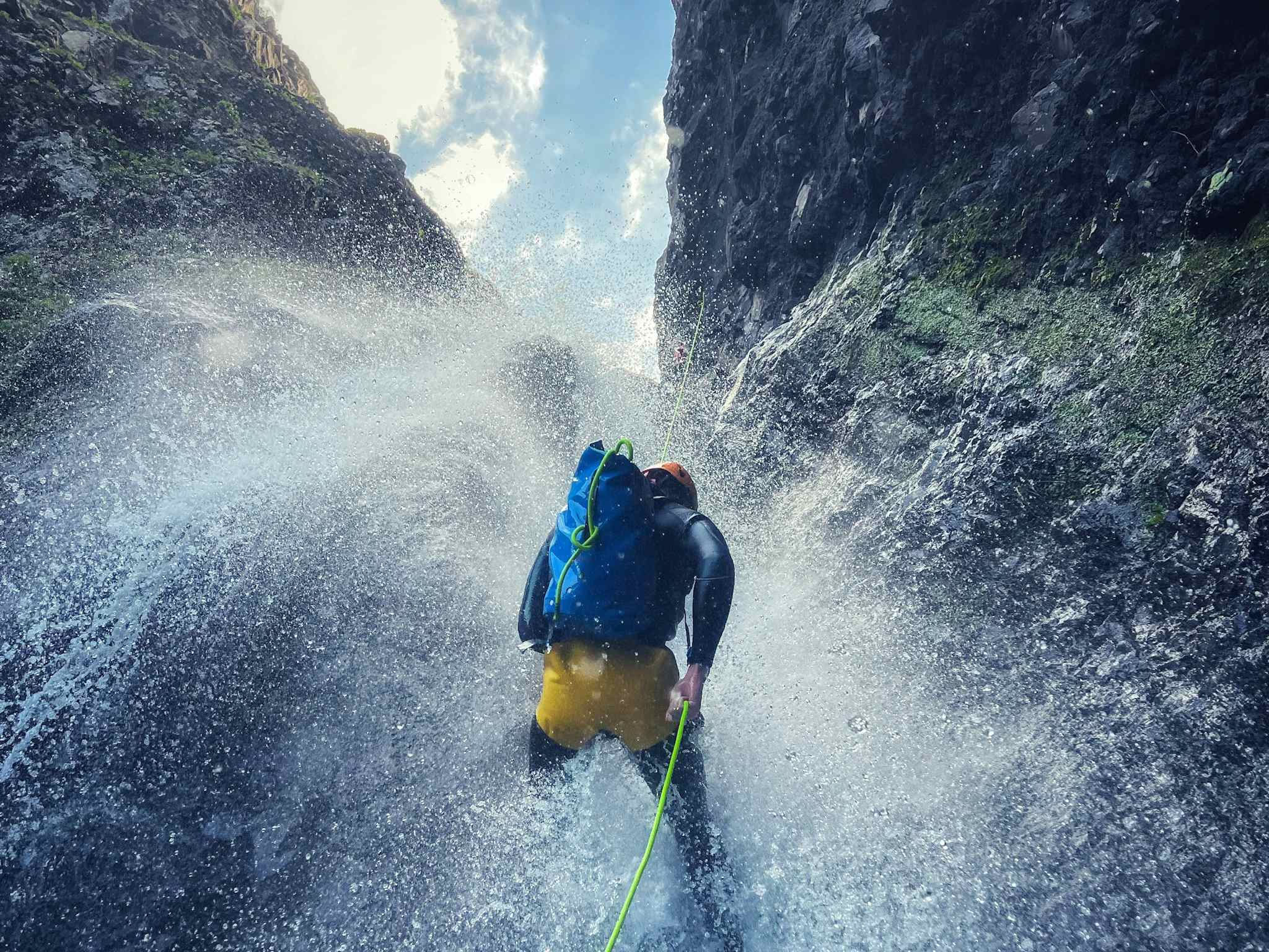 Canyoning, Madeira. Photo: Host/ Endemic Xperiences