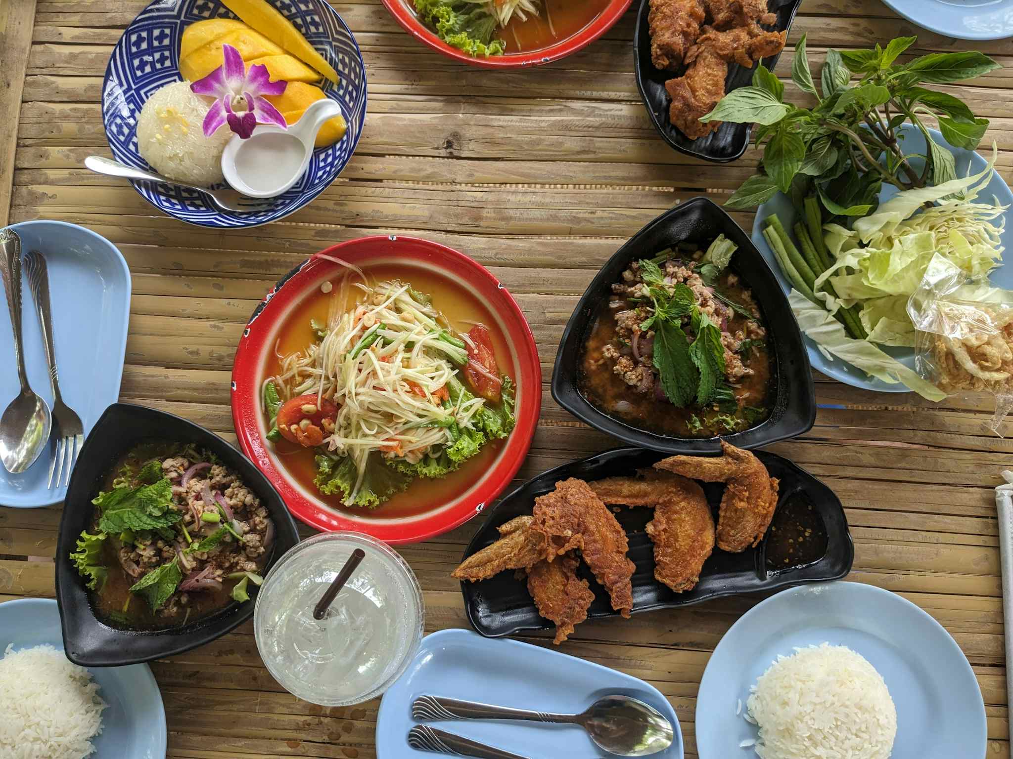 Thai lunch. Photo: Much Better Adventures/Dani Redd