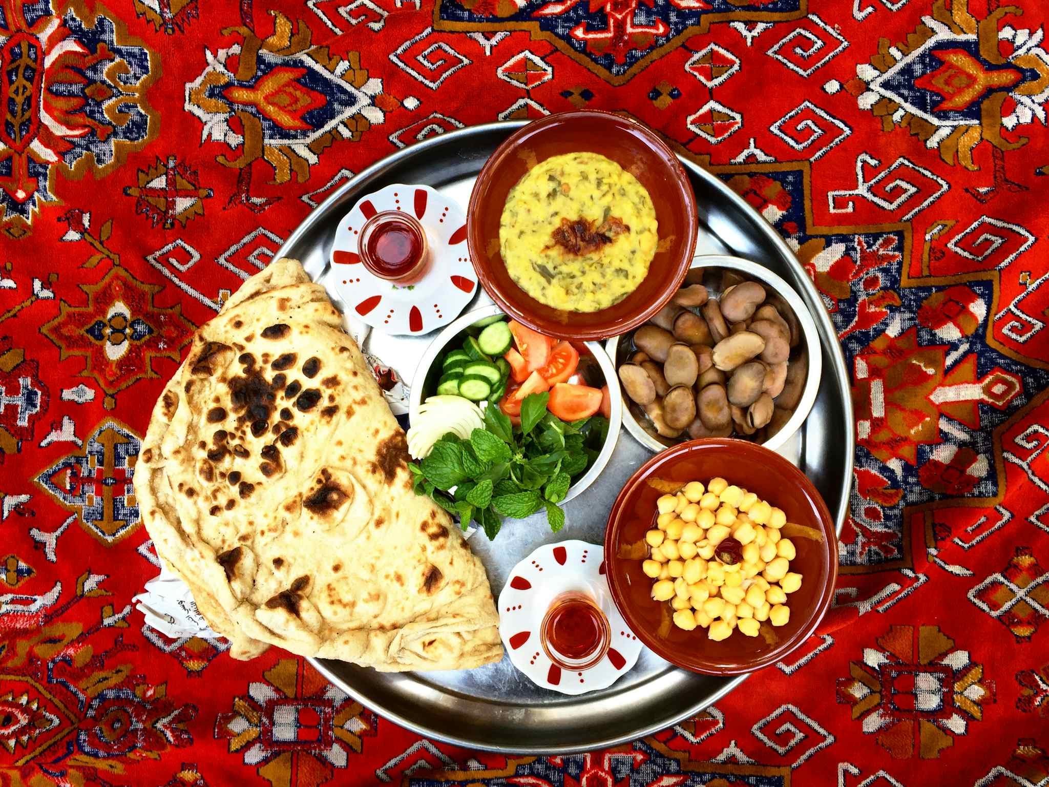 Traditional Omani Breakfast