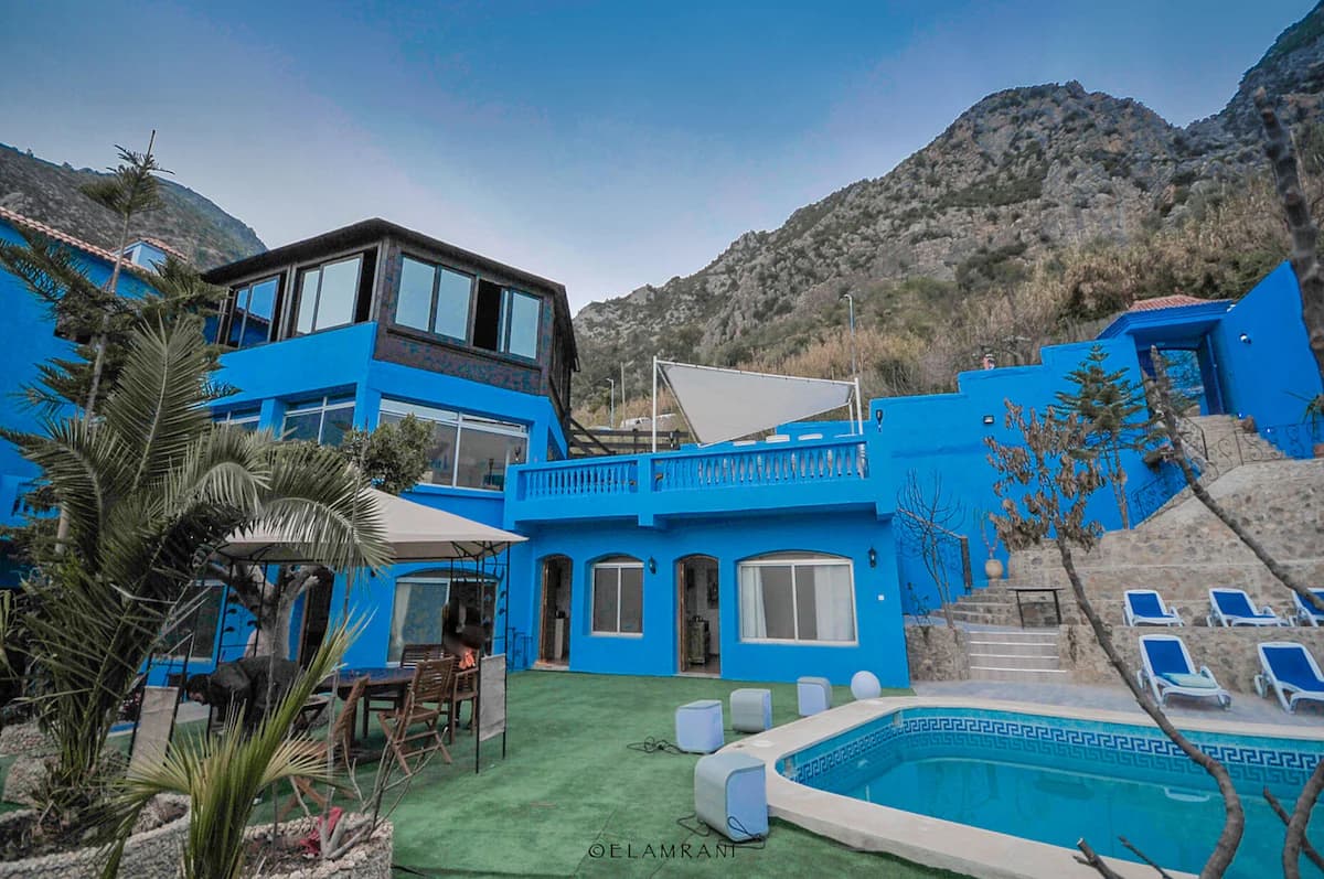 Hotel Ziryab in Chefchaoen, Morocco.