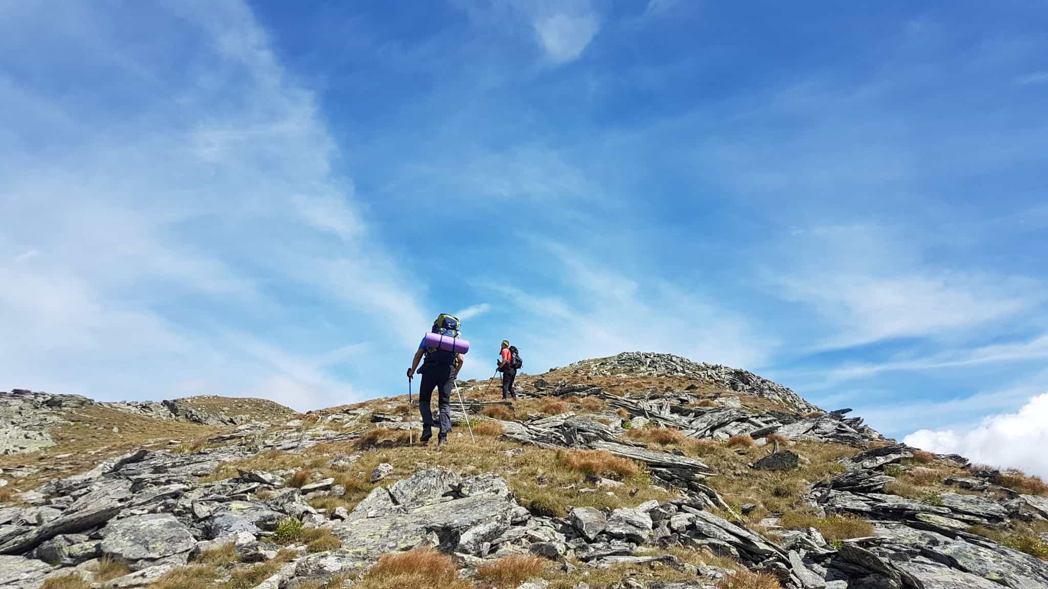 Scramble to the peak