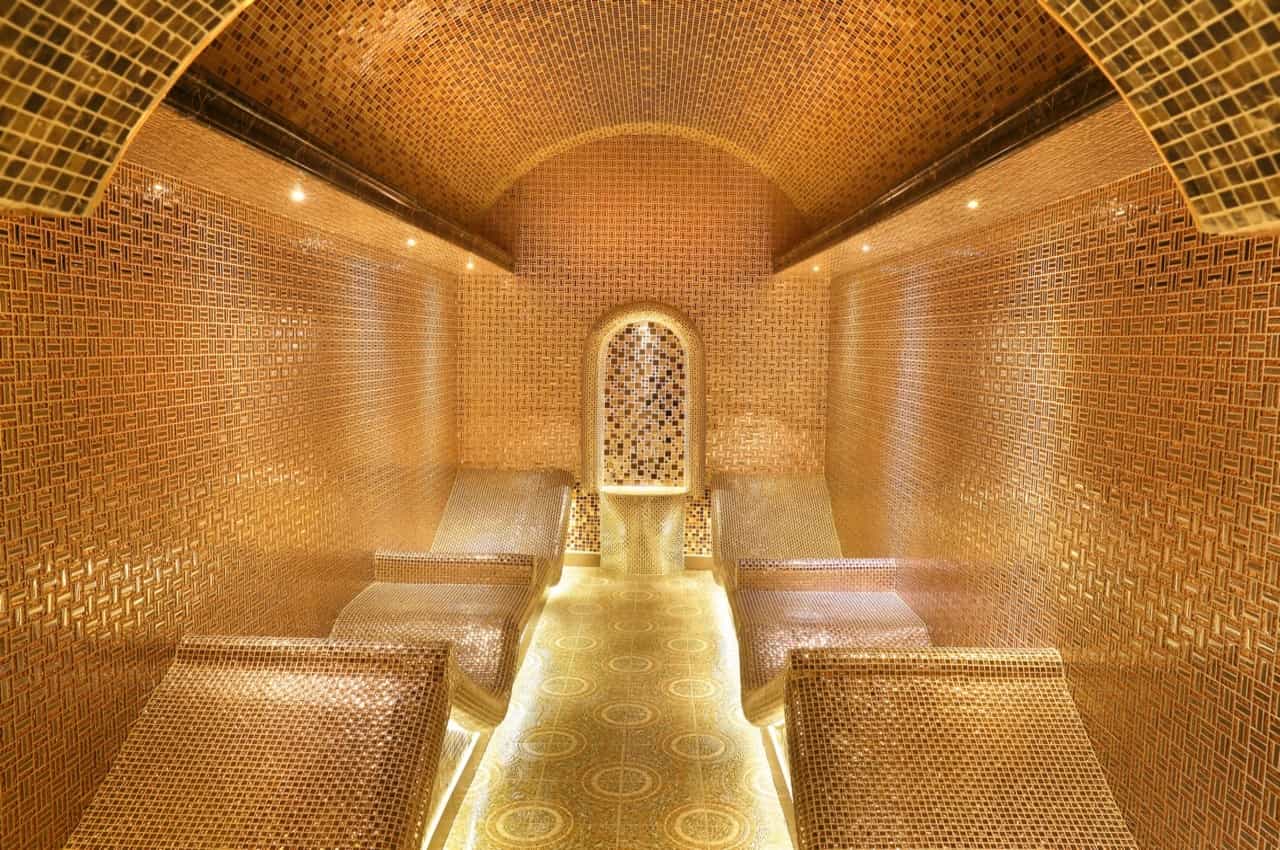 Hammam and spa in Bishkek at the Slegkim Parom spa centre.