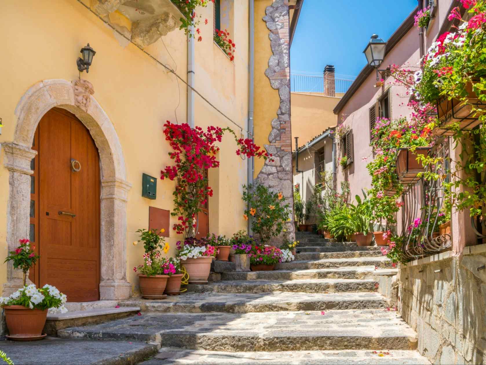 Picturesque town in Sicily. Photo: Getty 1125987368