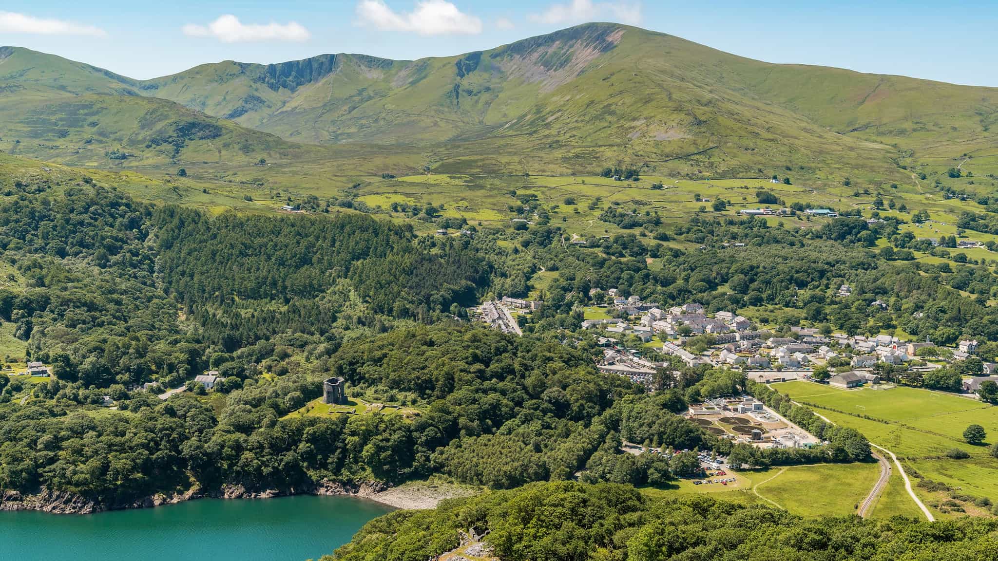 Llanberis town