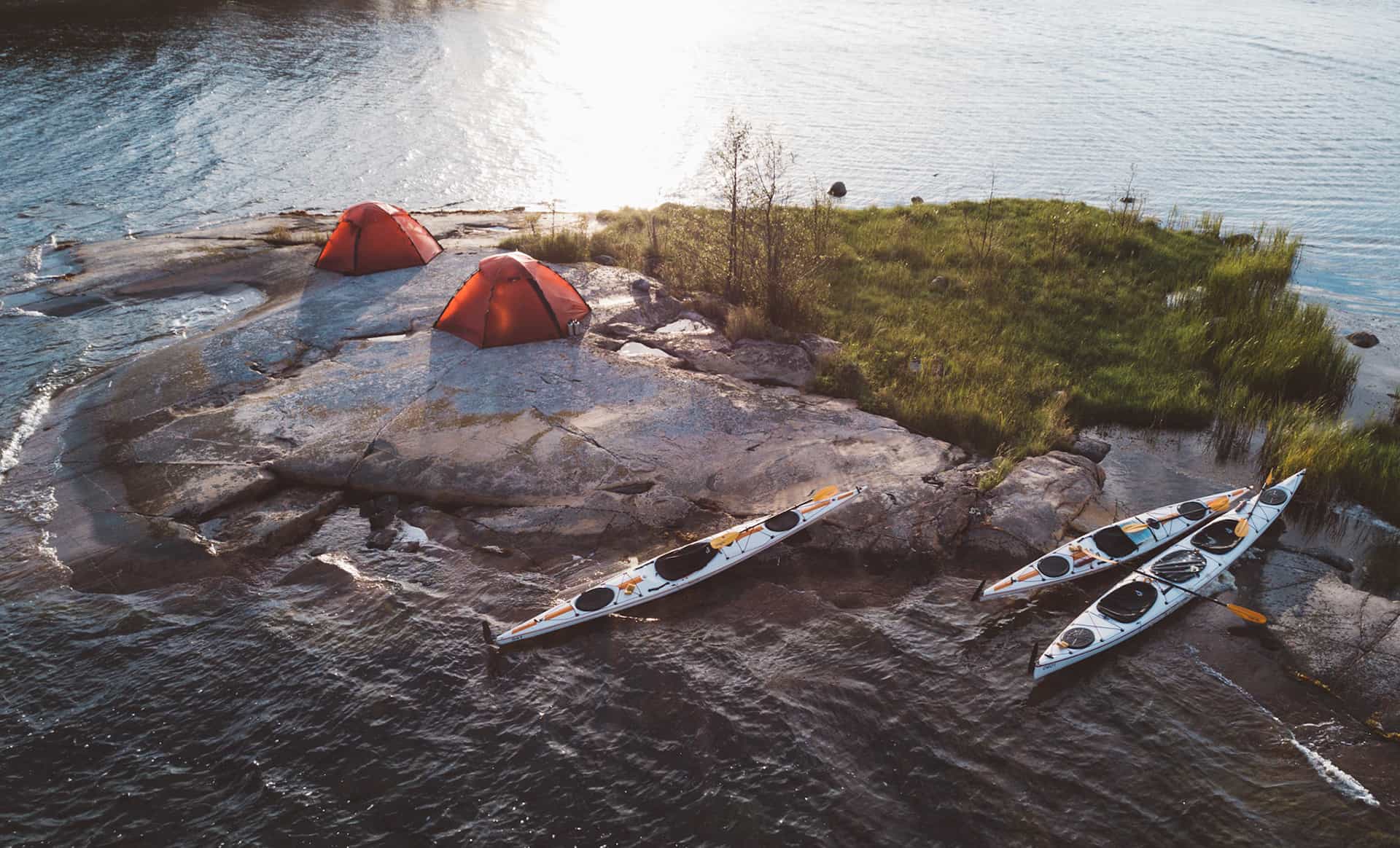 Kayak & Wildcamp in the Saint Anna Archipelago - Guided