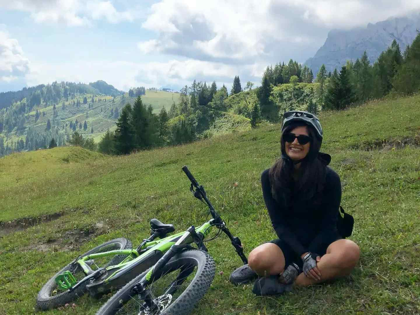 E-biking in the Dolomites, Italy. Photo: Host/Wild in the Dolomiti