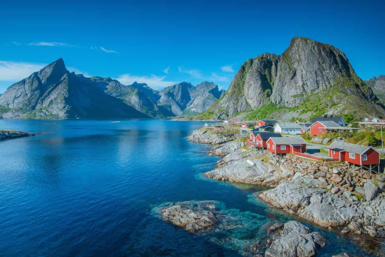 Eliassen Rorbuer, Lofoten islands