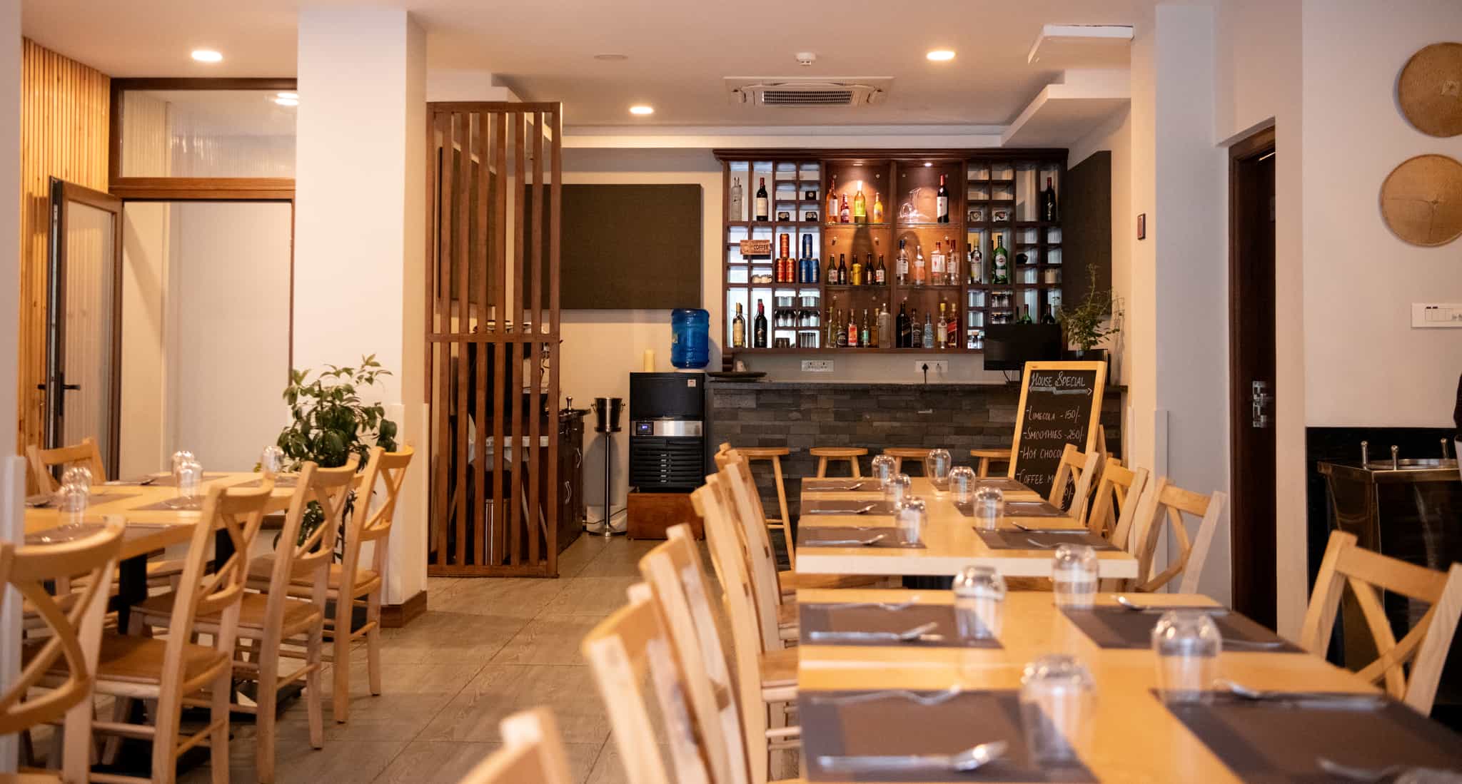 Restaurant, Bhutan Peaceful Resort & Spa, Thimphu, Bhutan. Source: Yangphel Adventure Travel (MBA host).