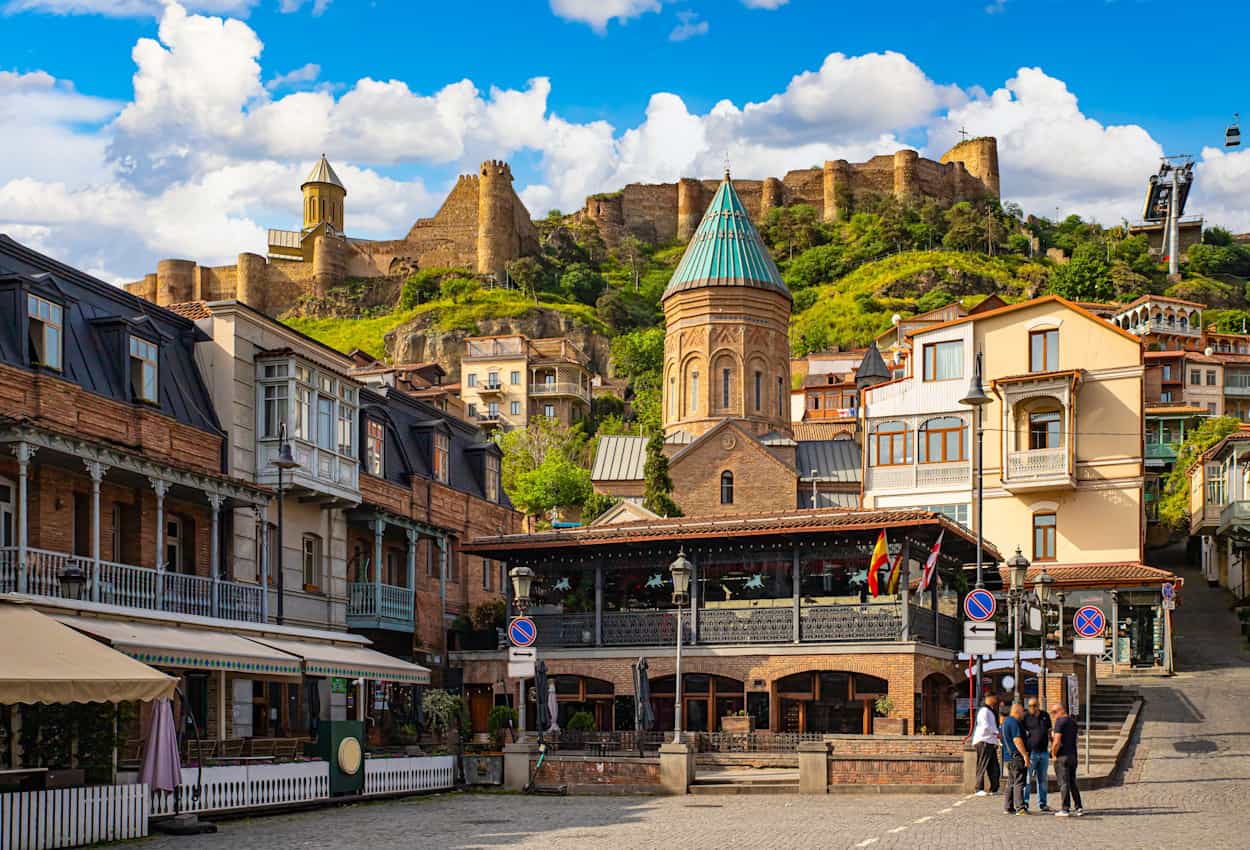 Tblisi town.