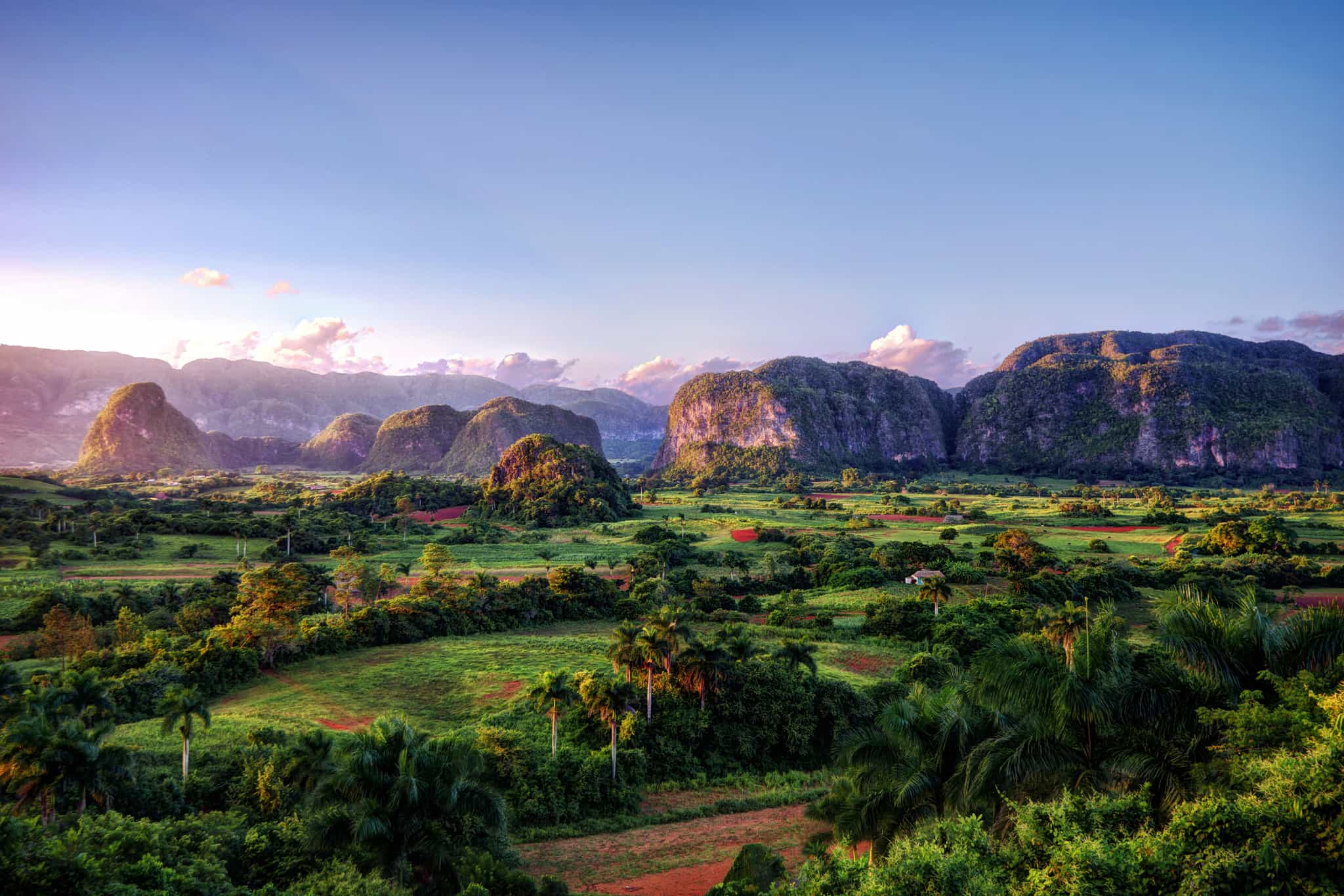 View of Vinales landscape, Cuba