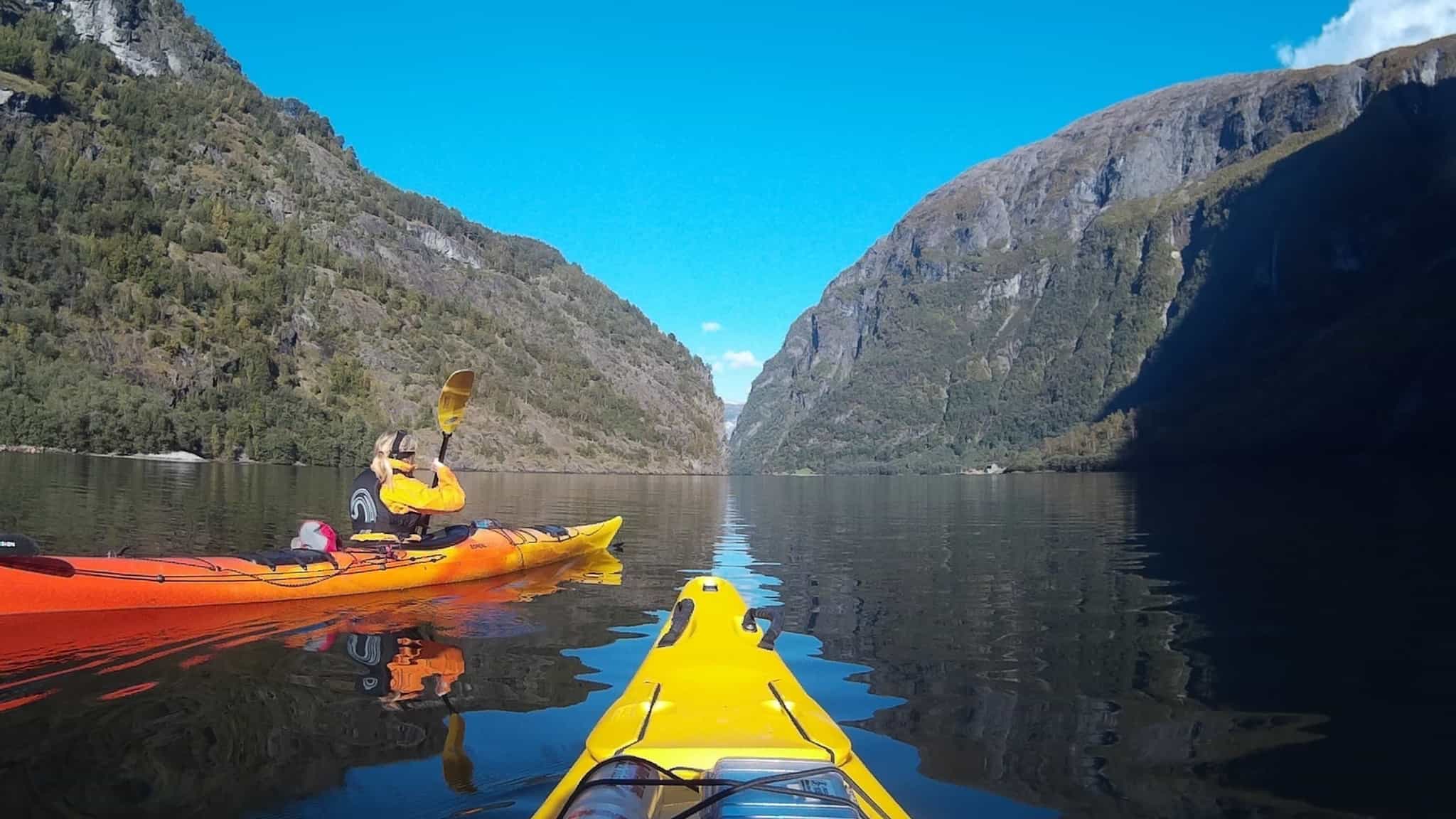 POV from a kayak